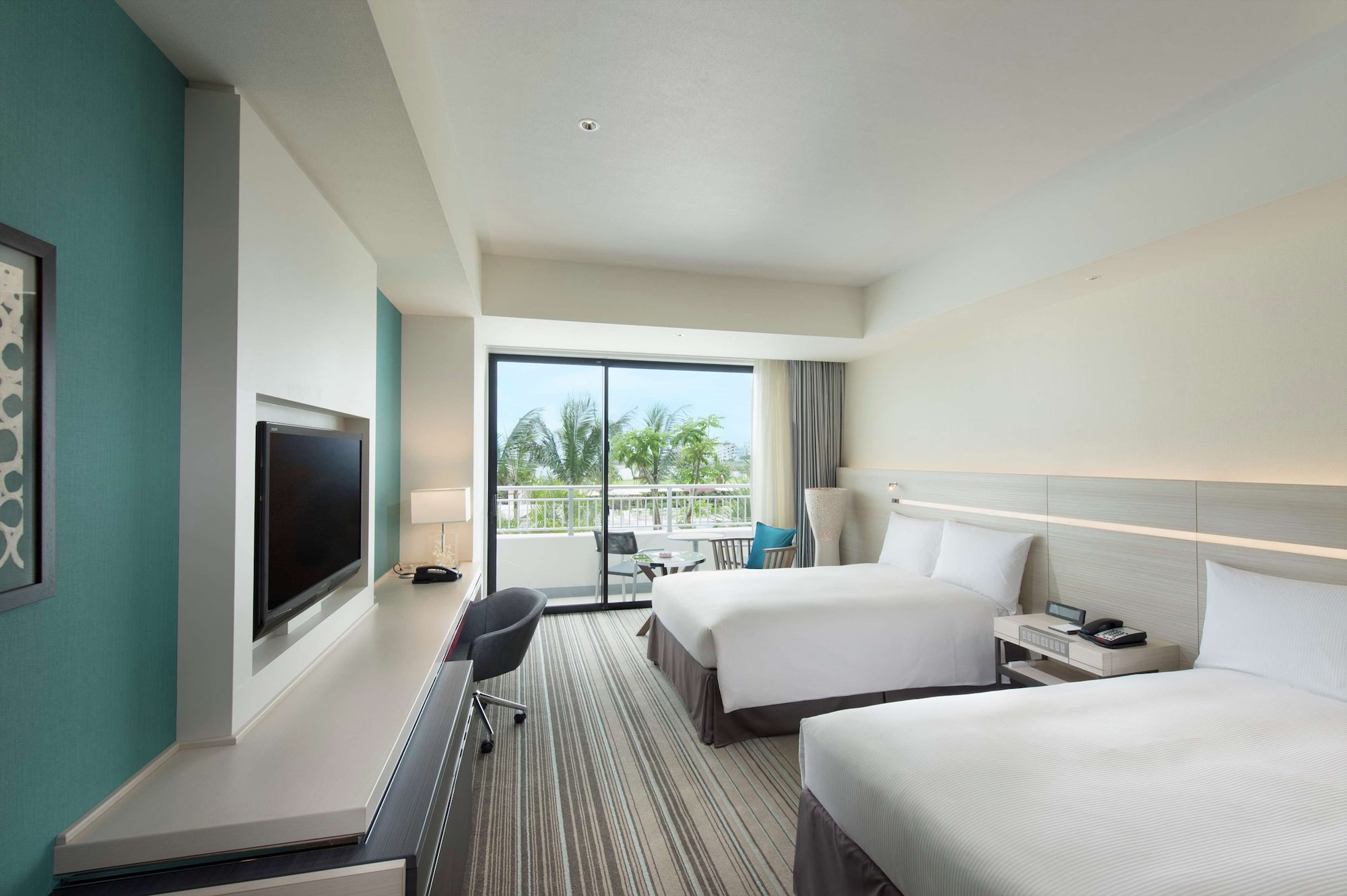 GUEST ROOM, TWIN BEDS, BALCONY
