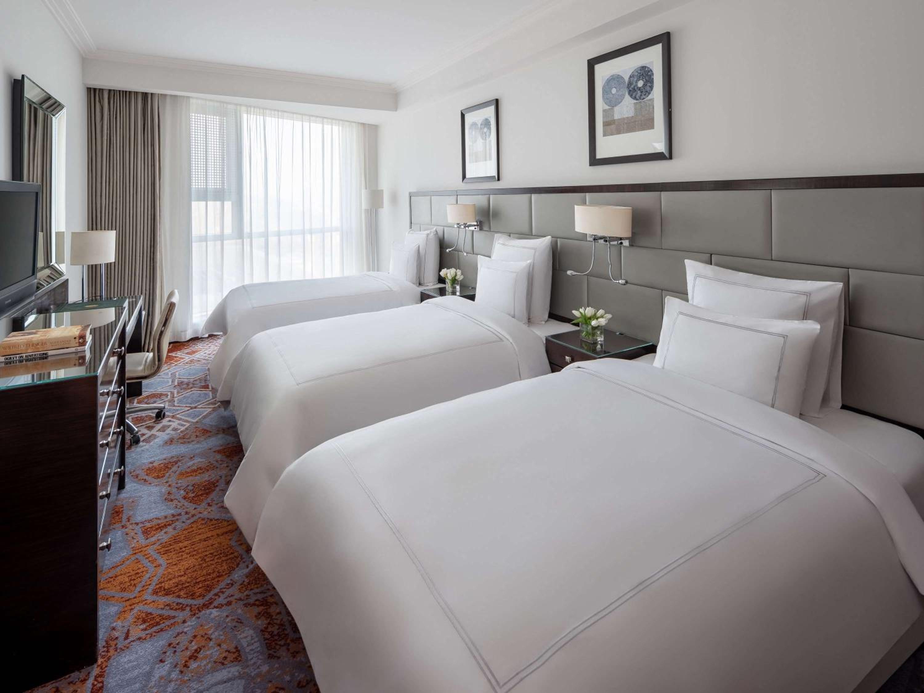غرفة كلاسيكية بسريرين منفصلين بإطلالة على الكعبة، فندق مكة سويس أوتيل(Swissotel Makkah) 4/7