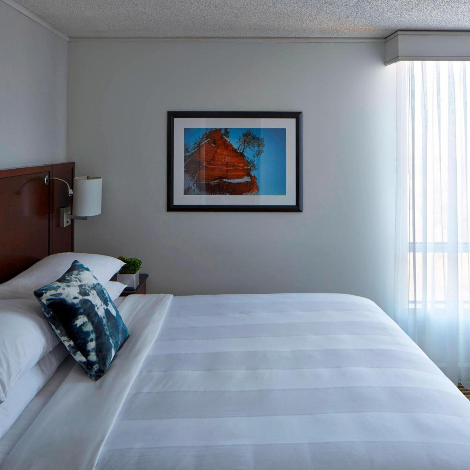 جناح بسرير كينج بغرفة نوم واحدة مع دخول صالة النادي، Minneapolis Marriott Southwest 2/3