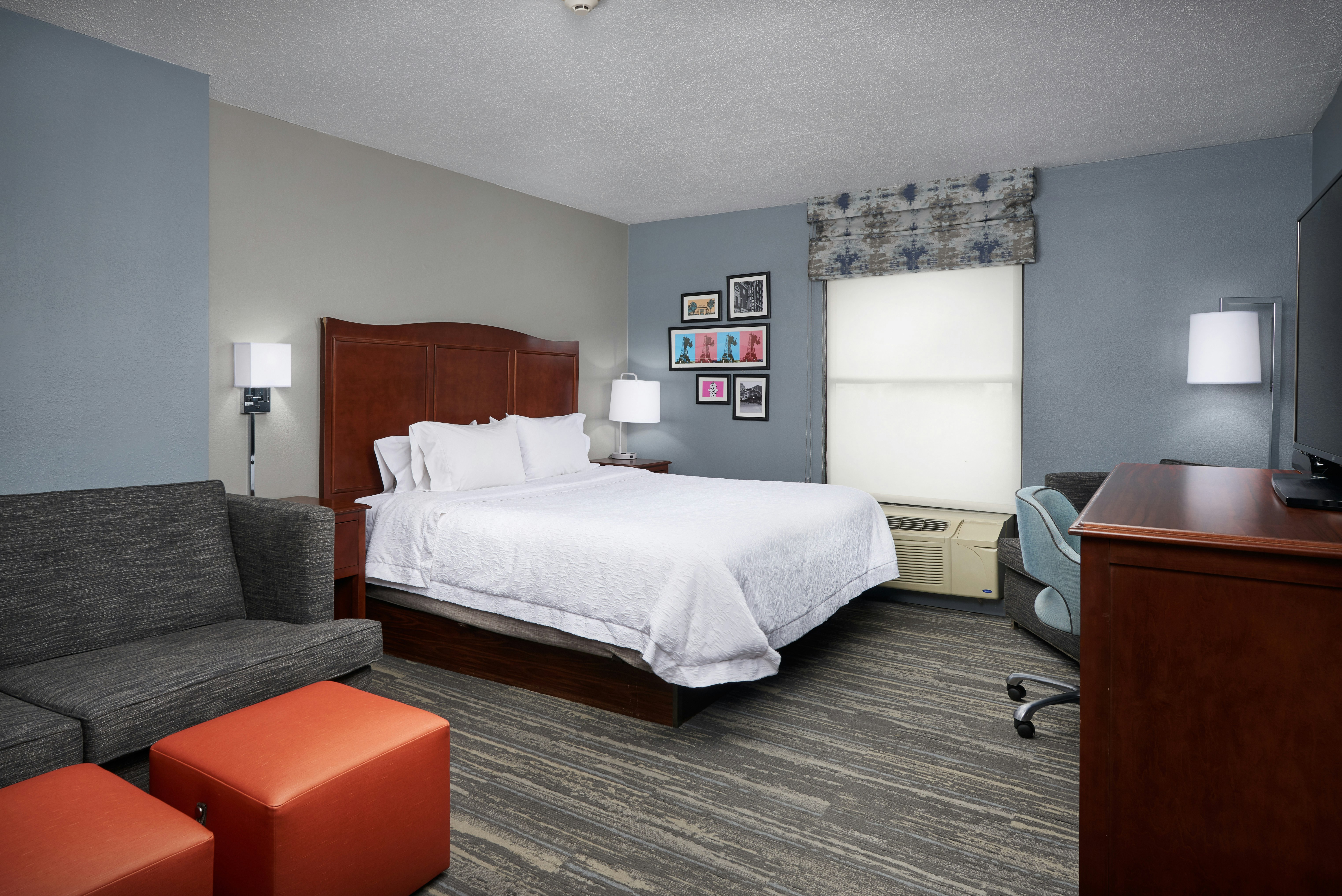ROOM, KING BED, SOFA