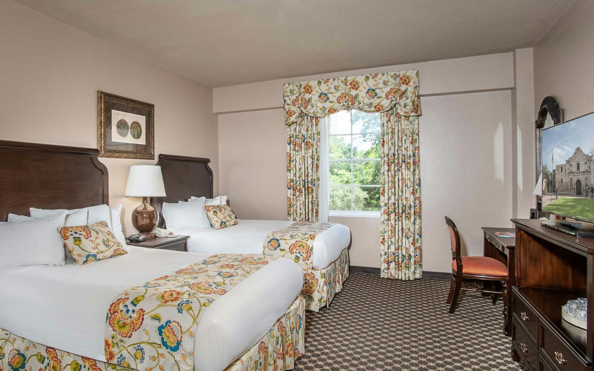 Classic, 2 Double Beds