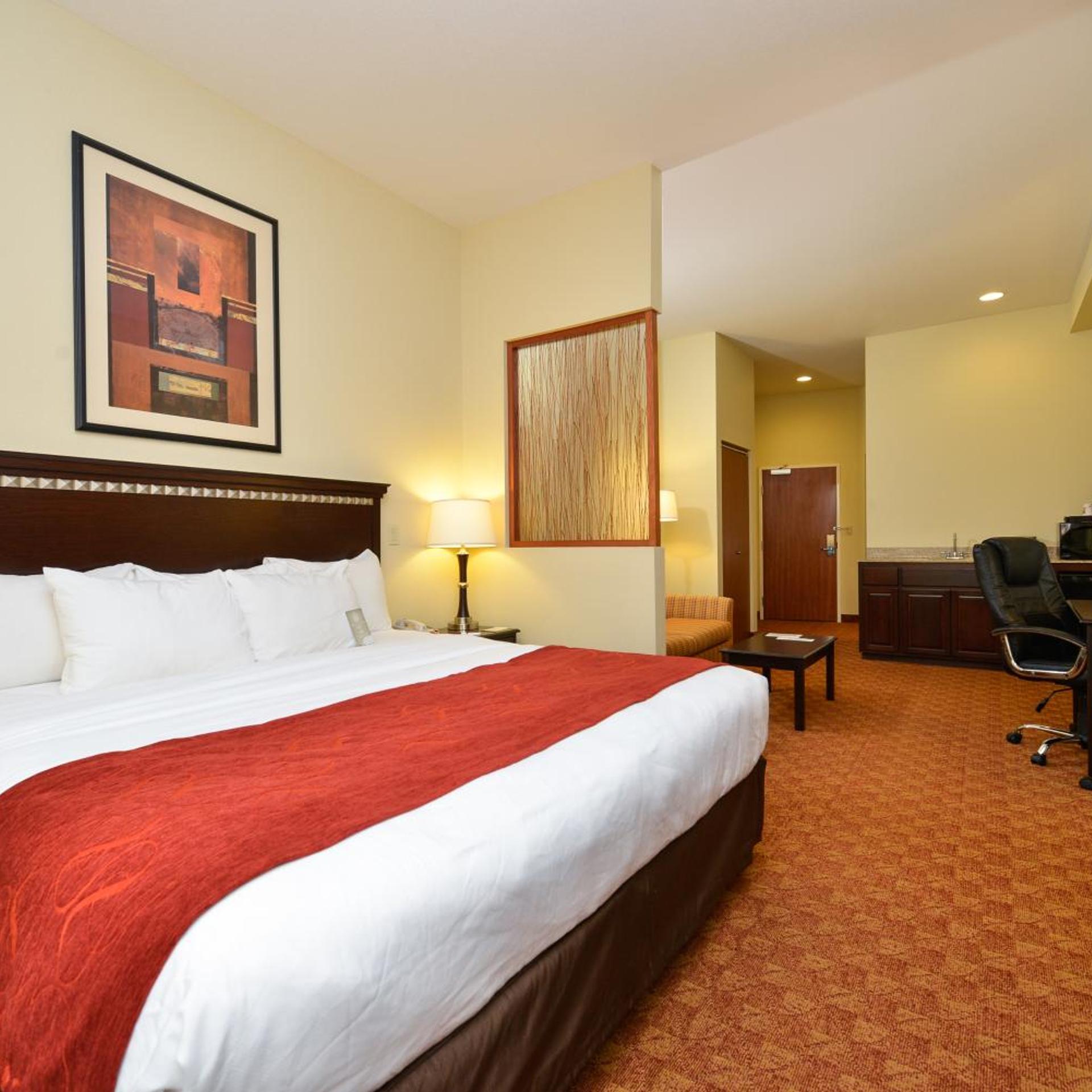 EFFICIENCY, SUITE, KING BED