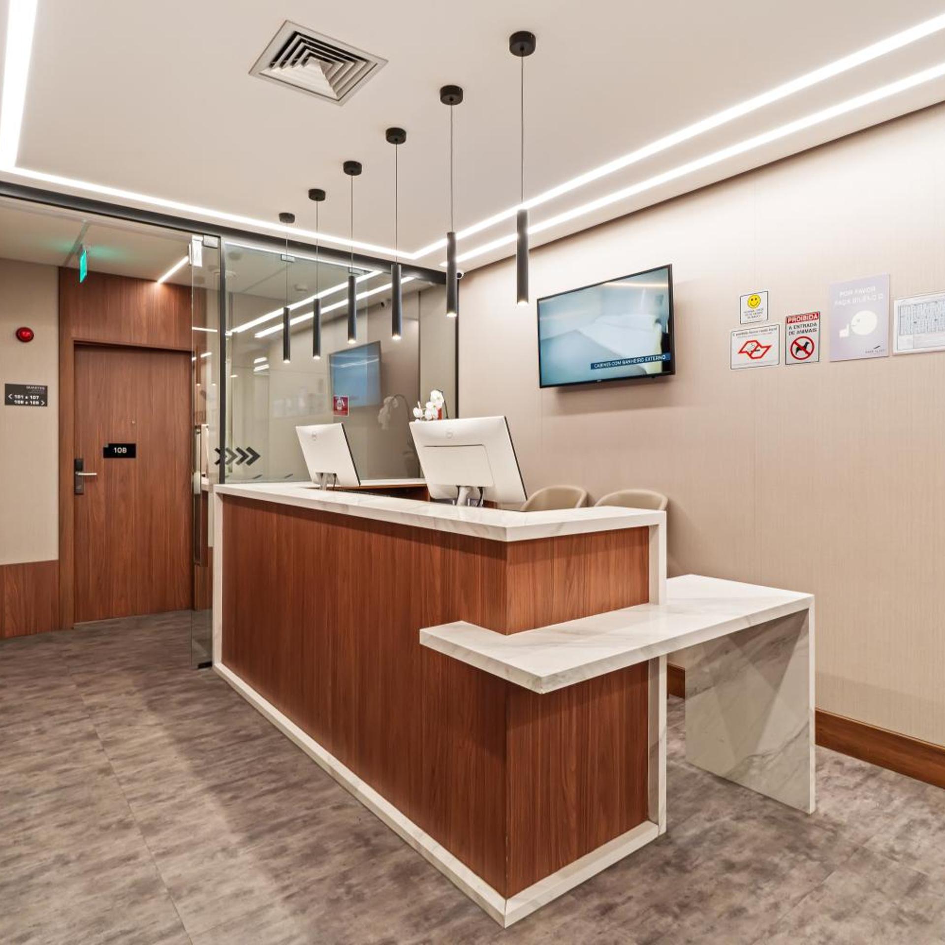 Lobby at Fast Sleep Guarulhos by Slaviero Hoteis, GUARULHOS