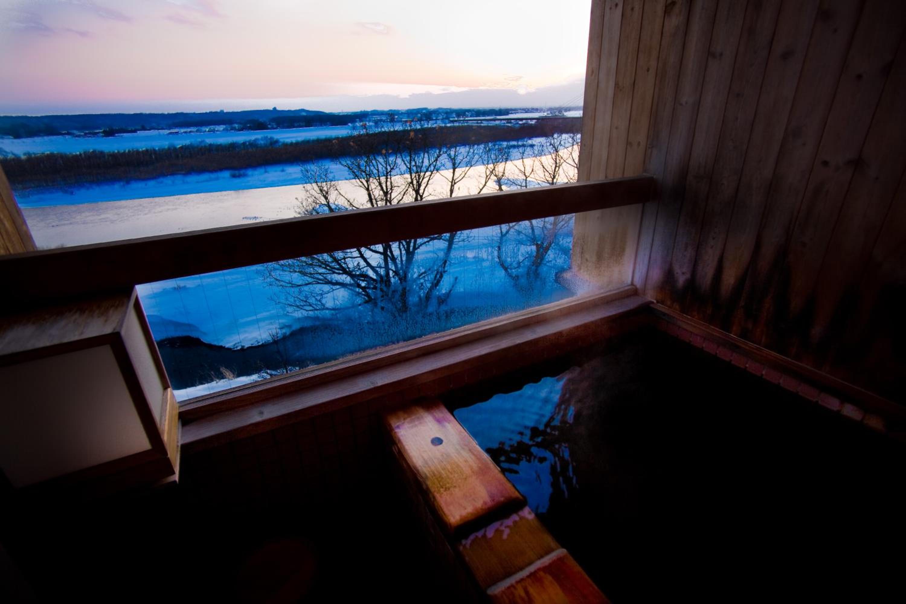 Japanese, Twin Beds, River View, Outdoor Bath