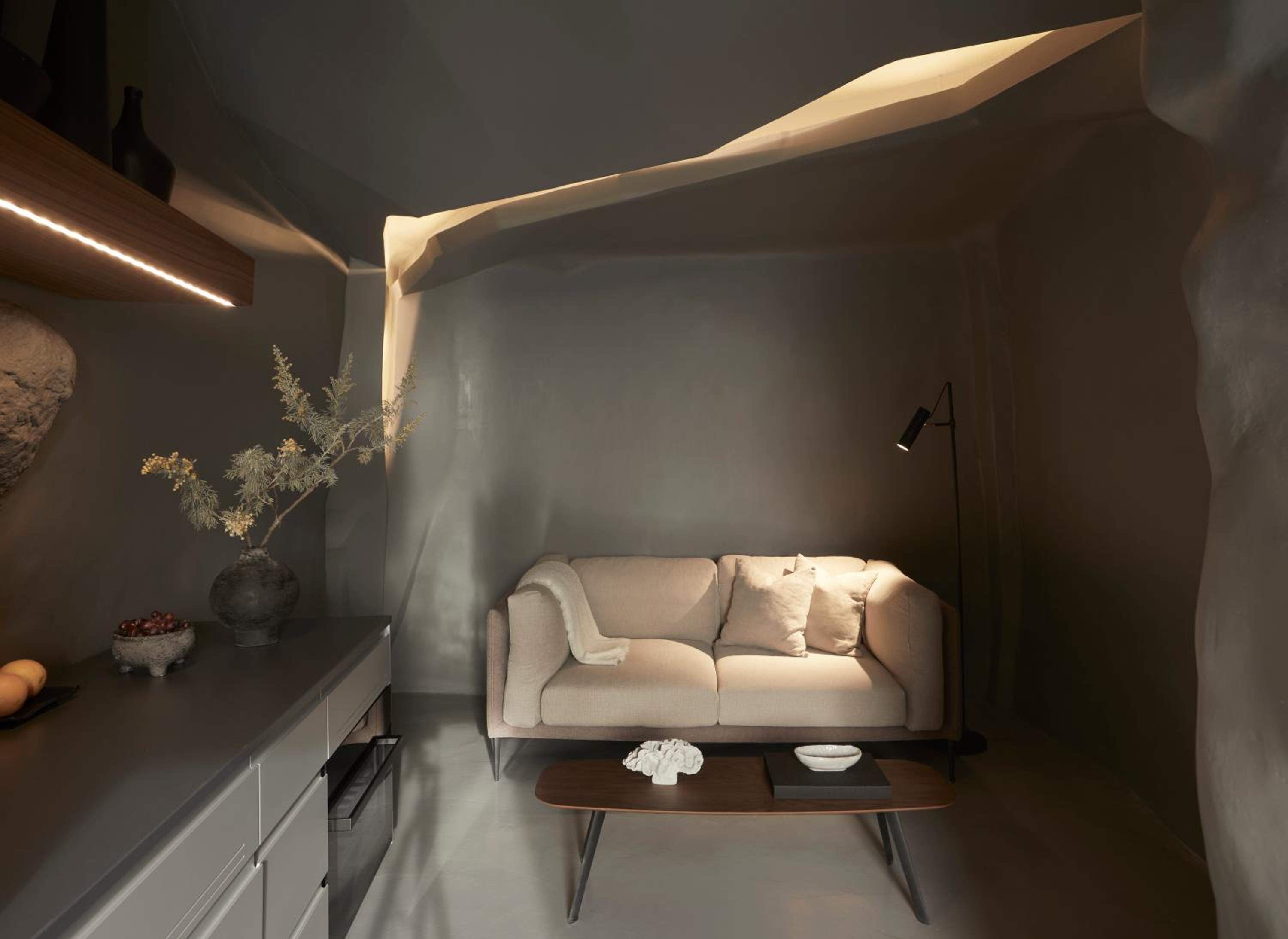 Suite, King Bed, Sunset View, Sofa, Plunge Pool