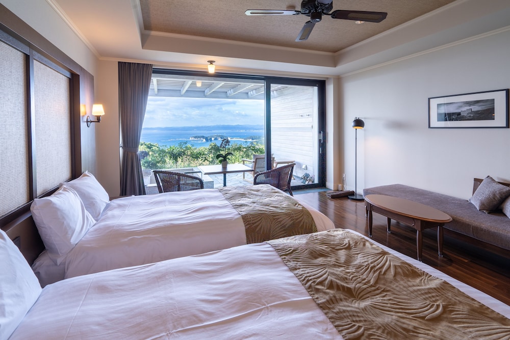 Lanai, Suite, Twin Beds, Ocean View, Outdoor Bath
