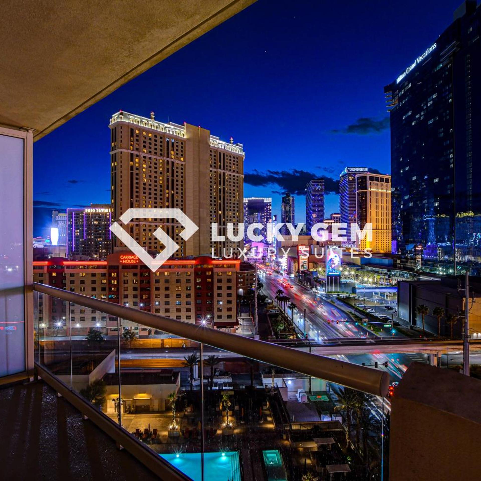 SPHERE VIEW - Signature MGM Resort Lucky Gem Penthouse & Luxury Suites 10817 9/49