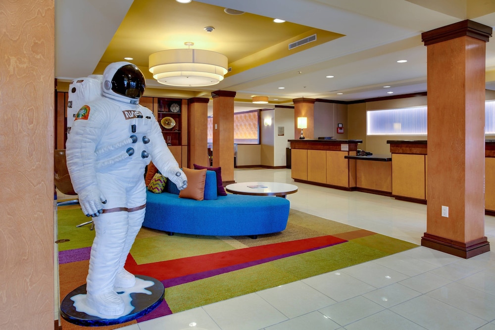 Lobby at FAIRFIELD INN SUITES BY MARRIOTT TITUSVILLE KENNEDY SPACE CENTER, TITUSVILLE - FL