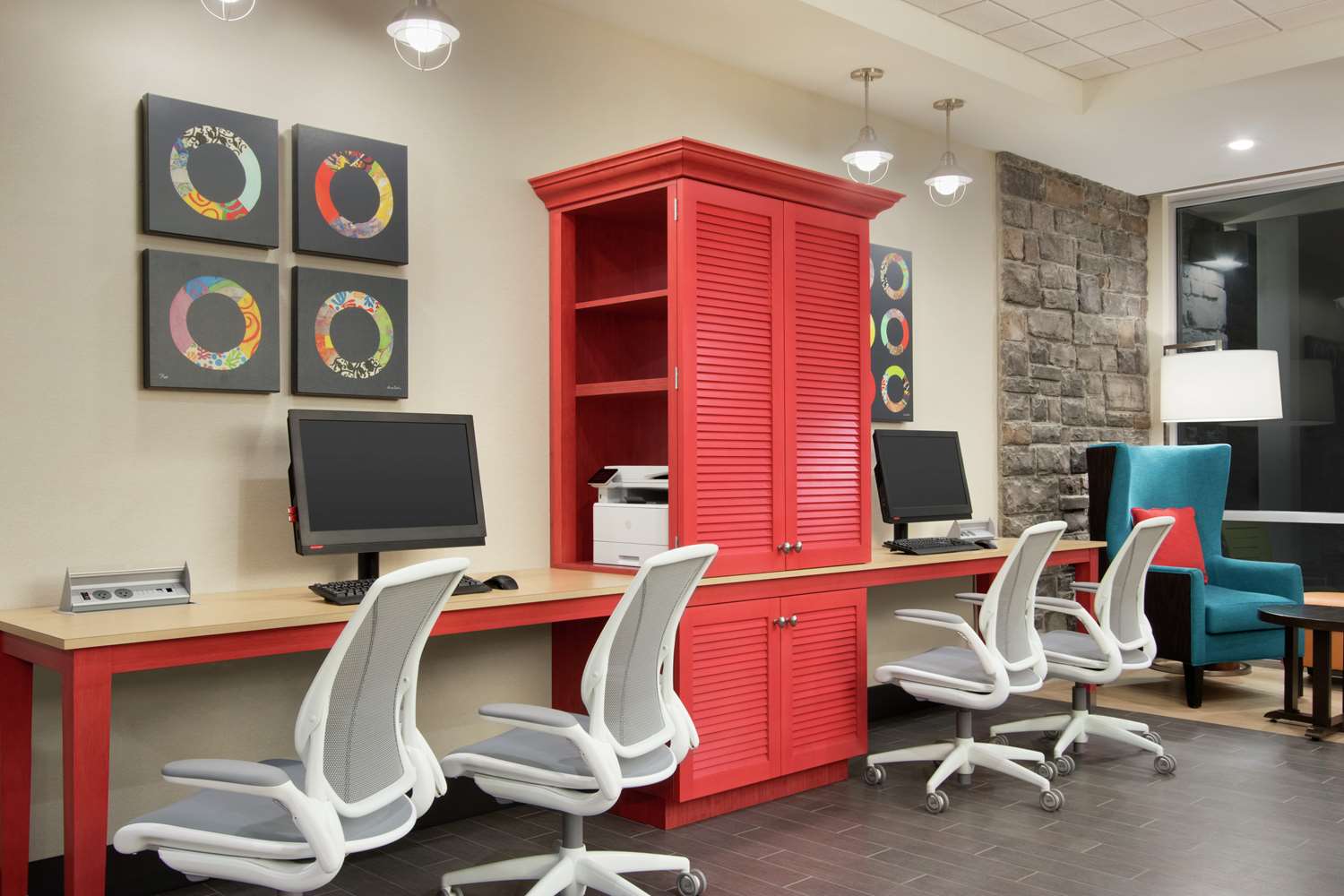 work area