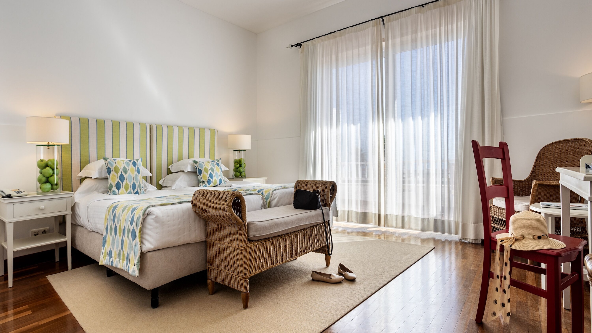 غرفة سوبيريور بسرير مزدوج أو سريرين منفصلين بإطلالة على البحر، Pousada de Sagres Charming Hotel 9/10