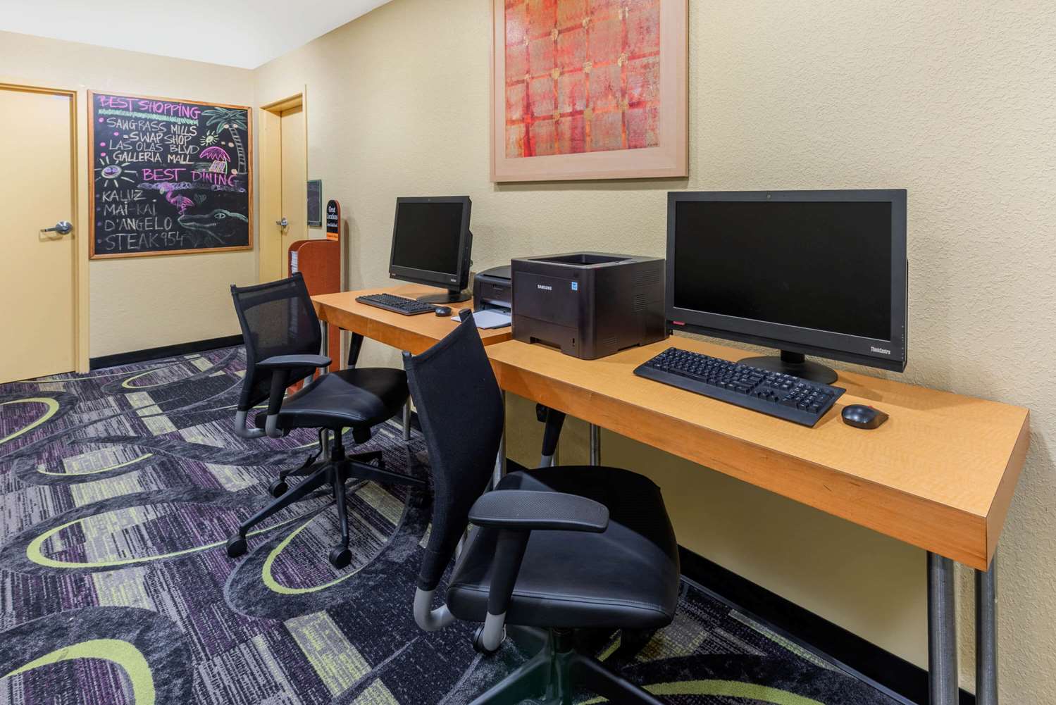 work area