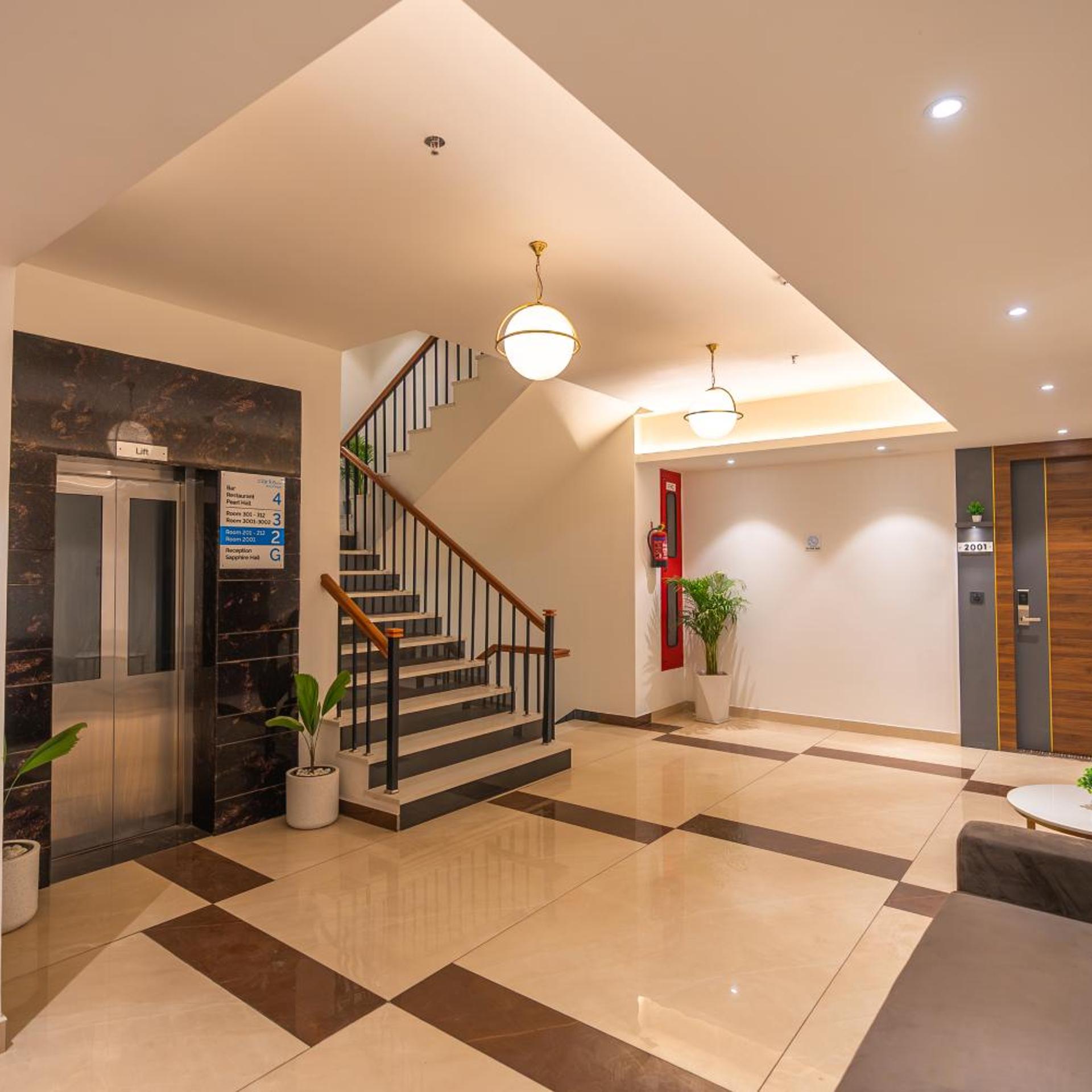 Lobby at Clarks Inn Express Ayodhya, Sohawal