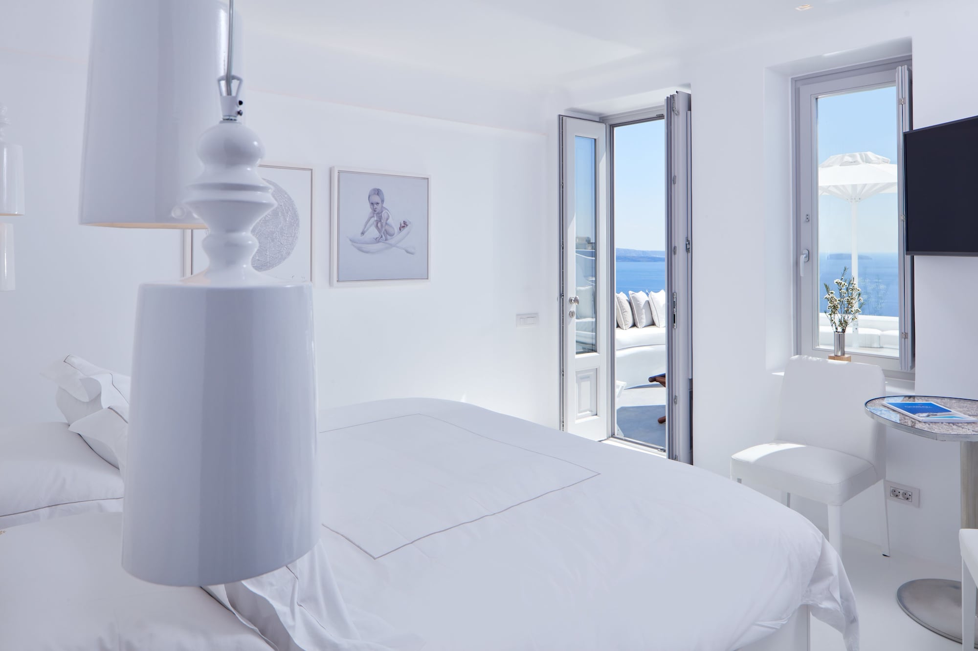 2 Bedrooms, Suite, 2 King Beds, Caldera View، Canaves Oia Sunday Suites 3/10