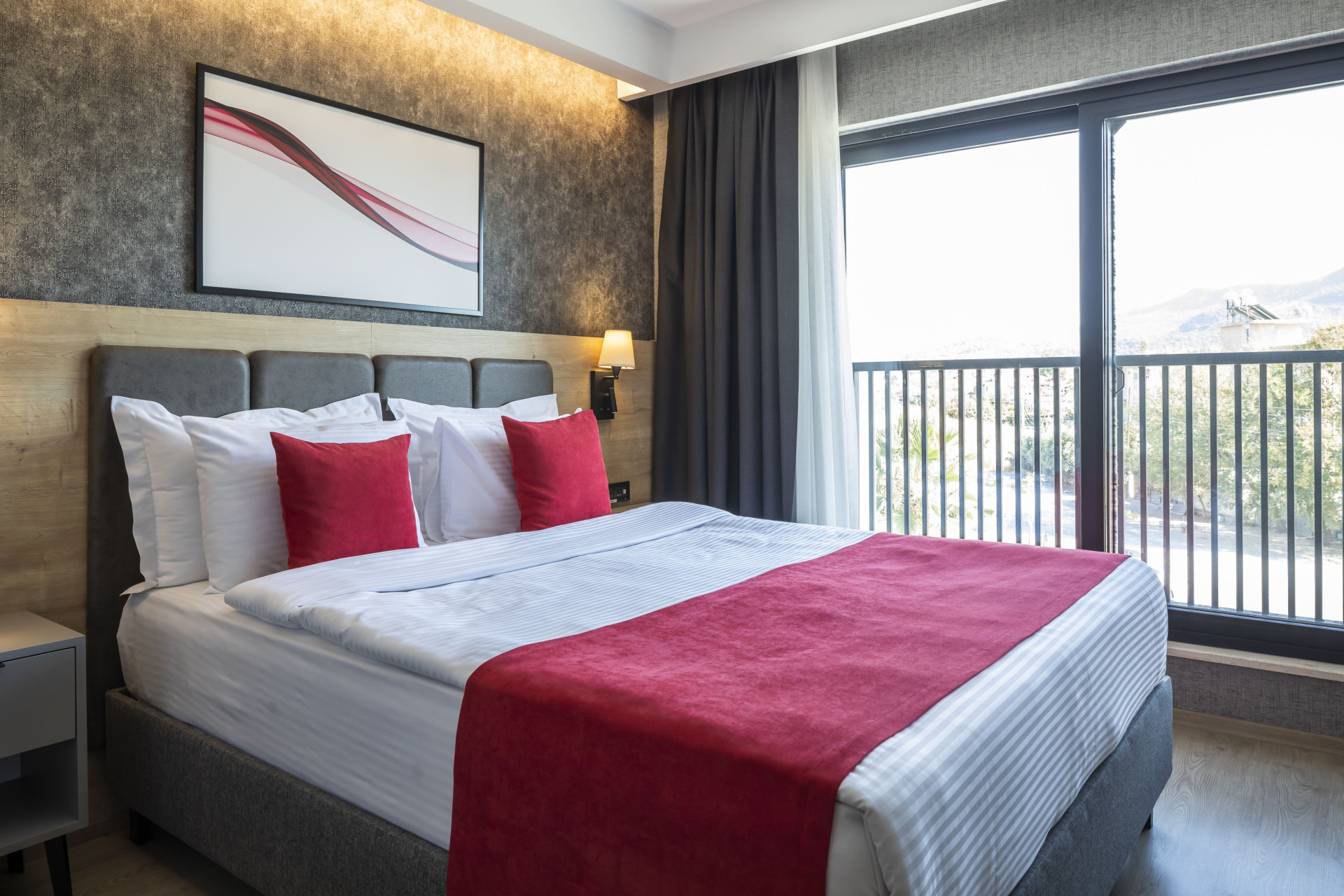 Room, Single, Double Bed, Land View