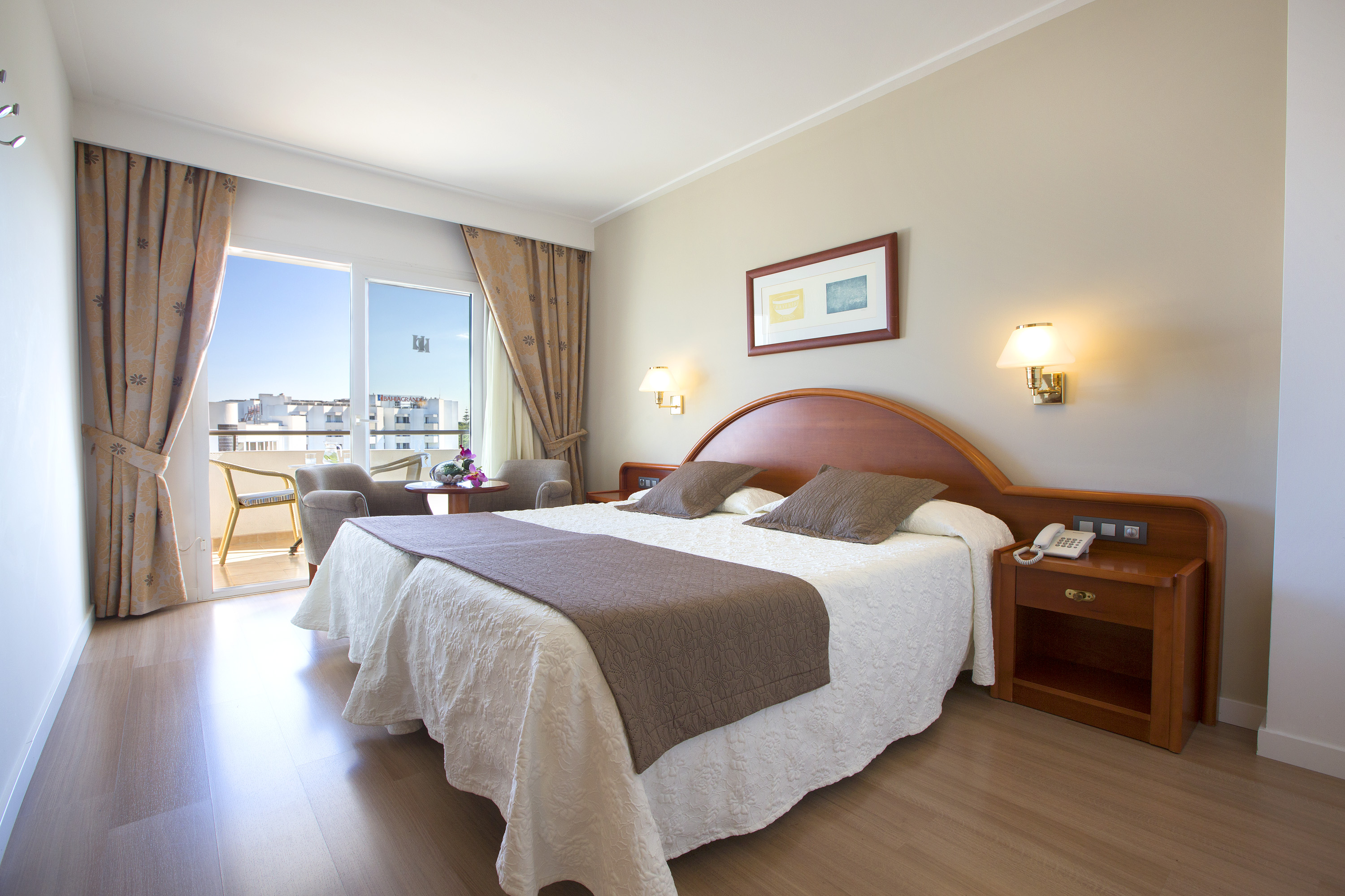Room, Double Bed, Side Sea View