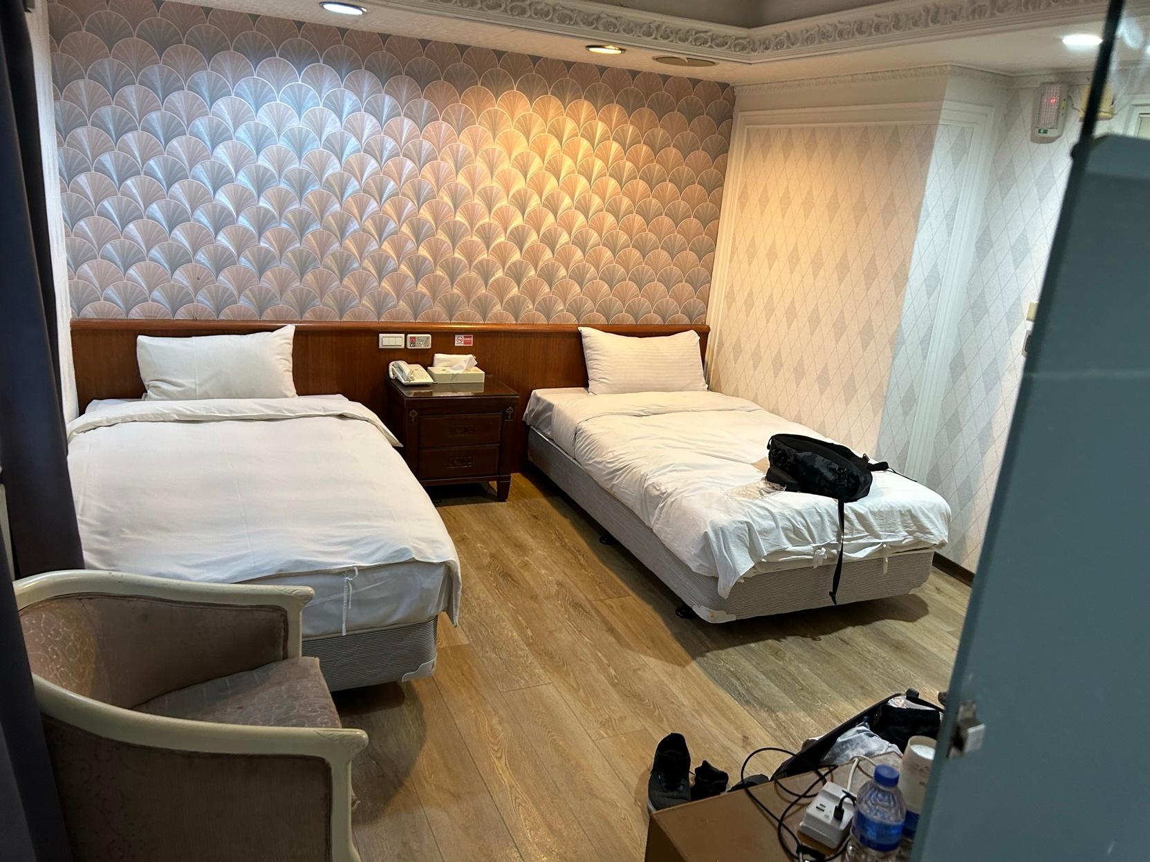 Budget, Twin Beds, No Window
