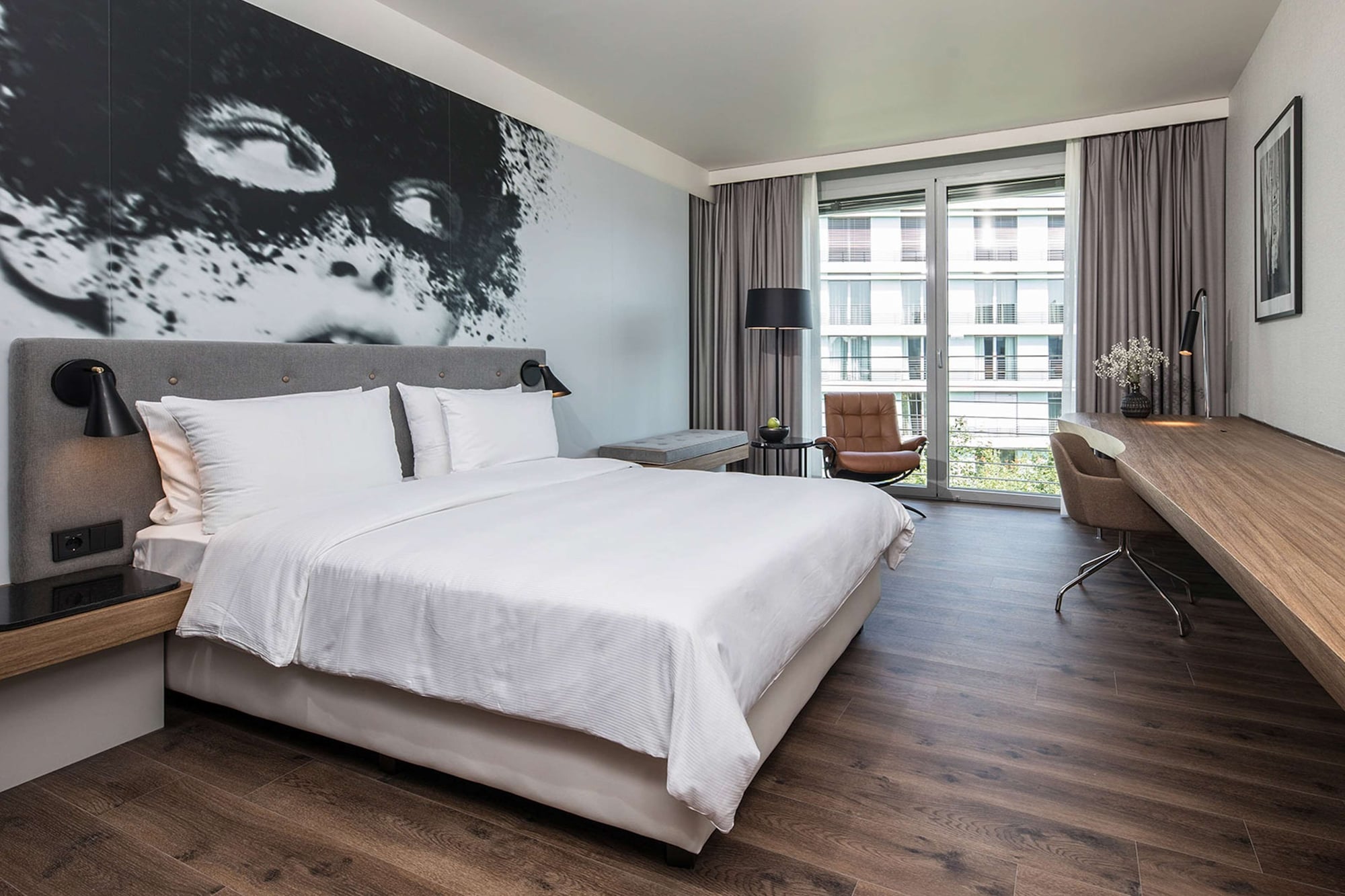 غرفة سوبيريور بإطلالة على الحديقة، Radisson Blu Hotel Cologne 2/9