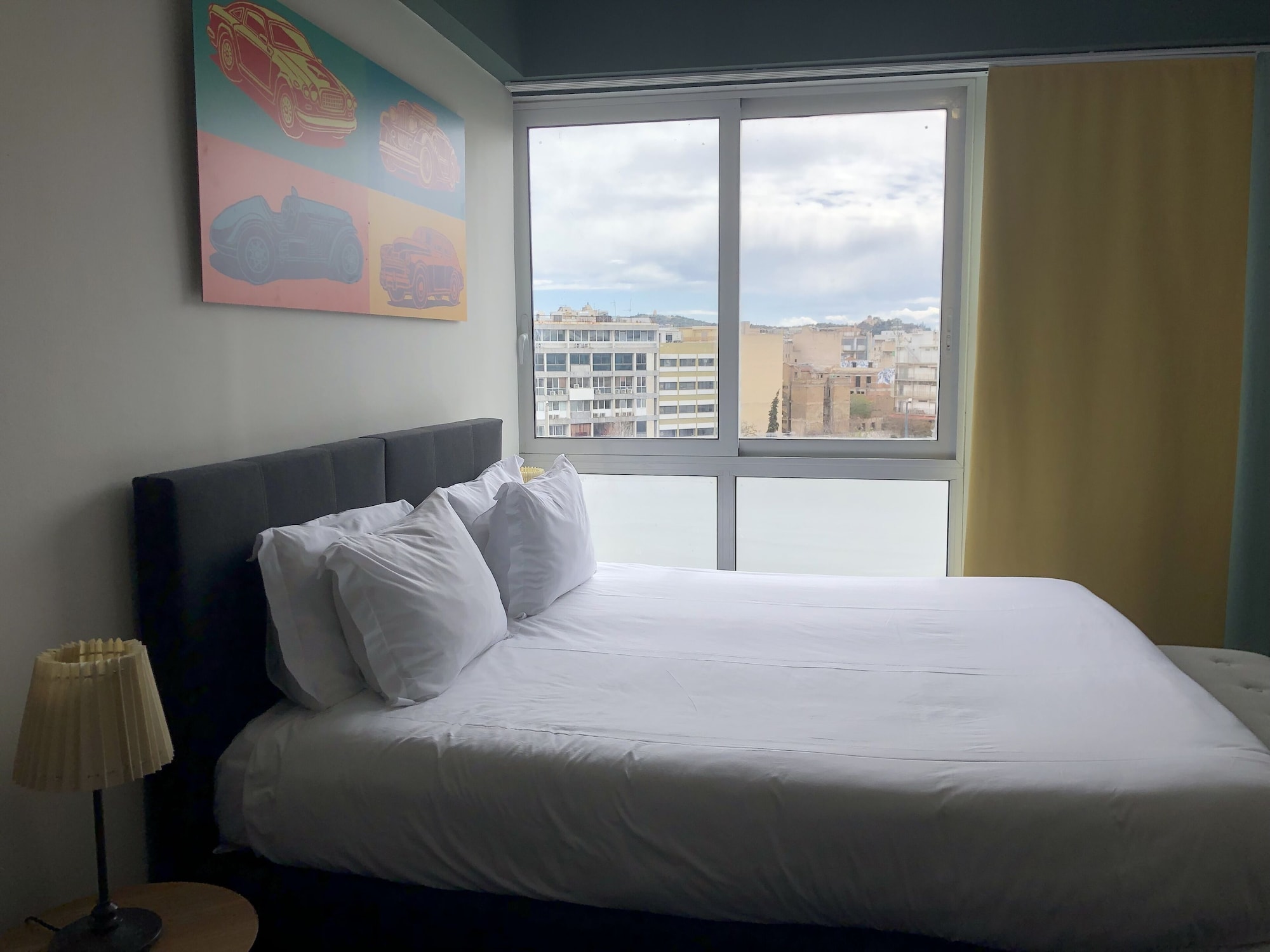 جناح استوديو كومفورت بسرير كوين بإطلالة على المدينة مع أريكة، Connect Suites 5/10