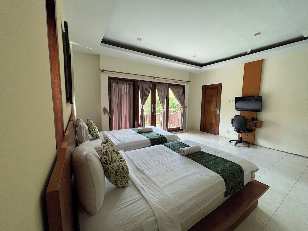 غرفة بريميوم بسريرين منفصلين، Melati Resort & Hotel 4/8