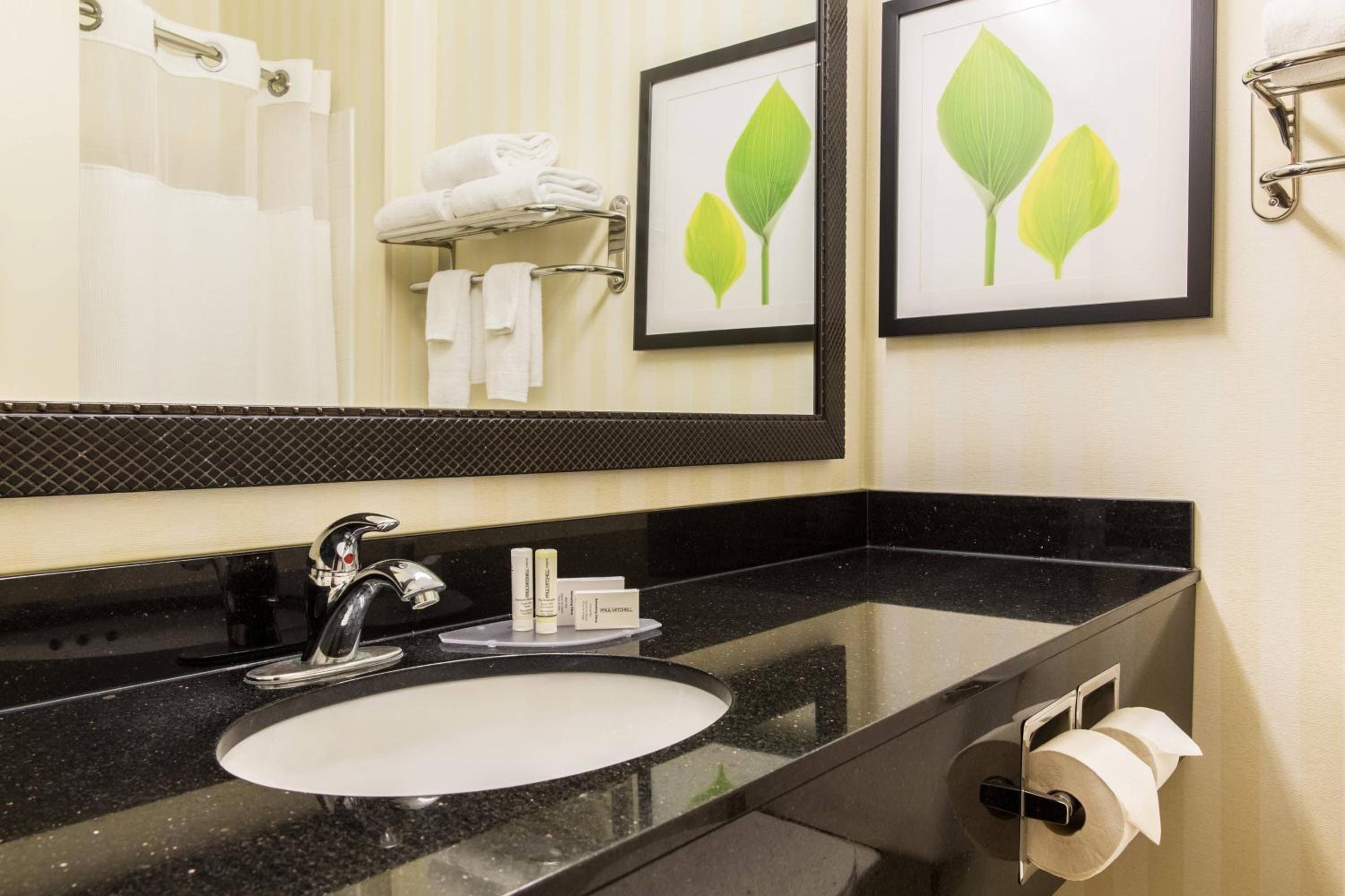 غرفة بسرير كينج بحوض استحمام لذوي الإعاقة، Fairfield Inn and Suites Billings 7/10