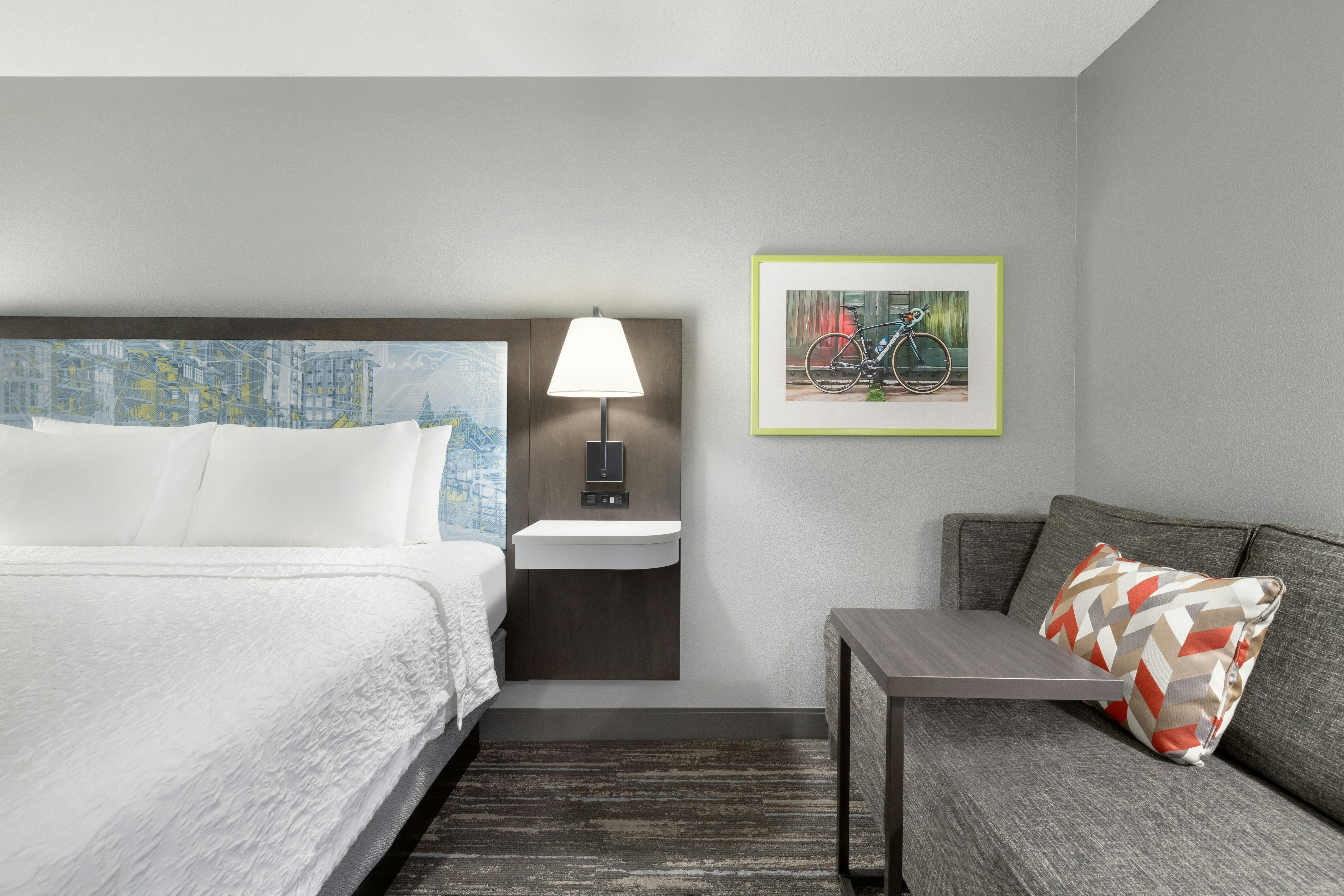 Study, King Bed, Sofa