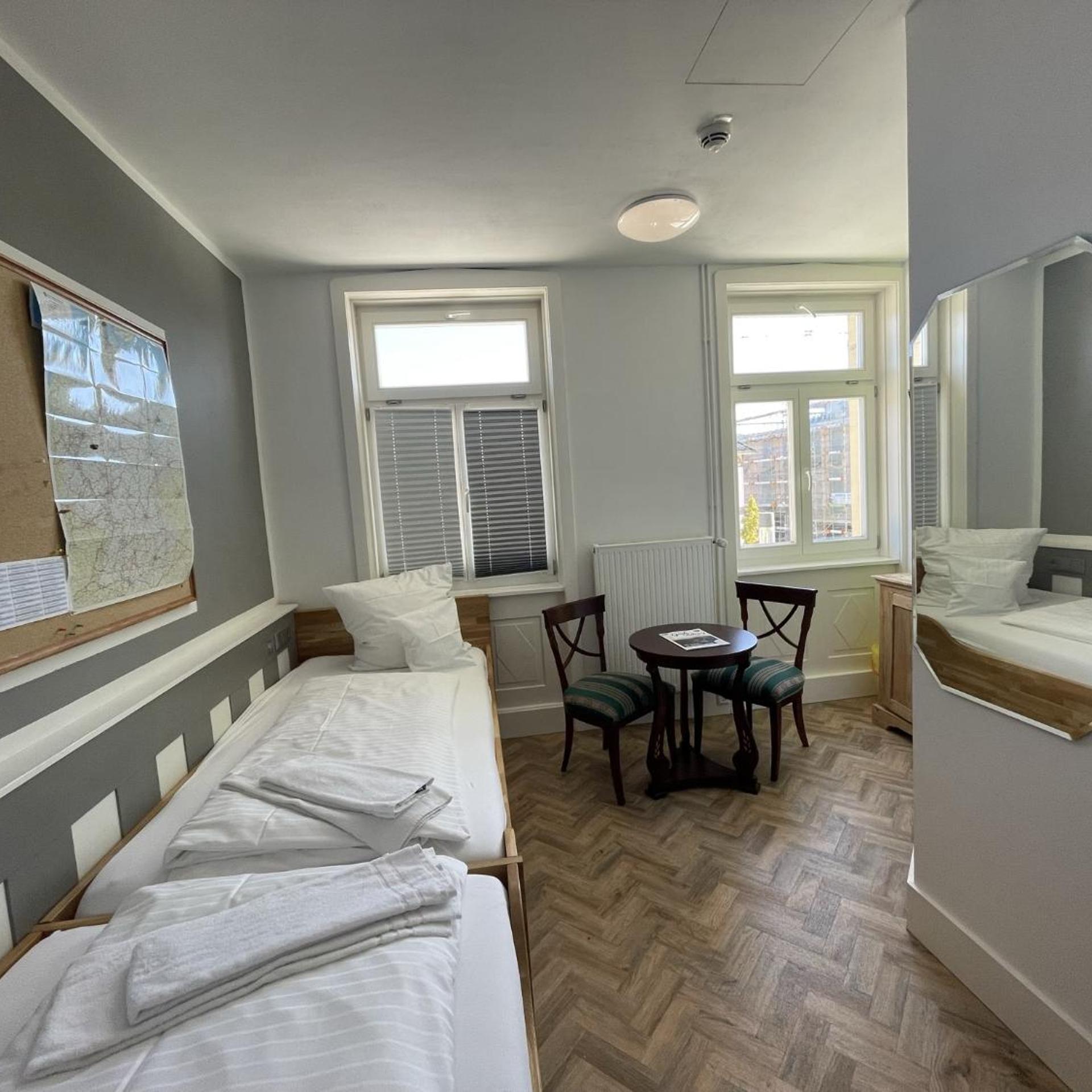 غرفة اقتصادية بسريرين منفصلين، Bahnhof Balingen Hotel 3/7