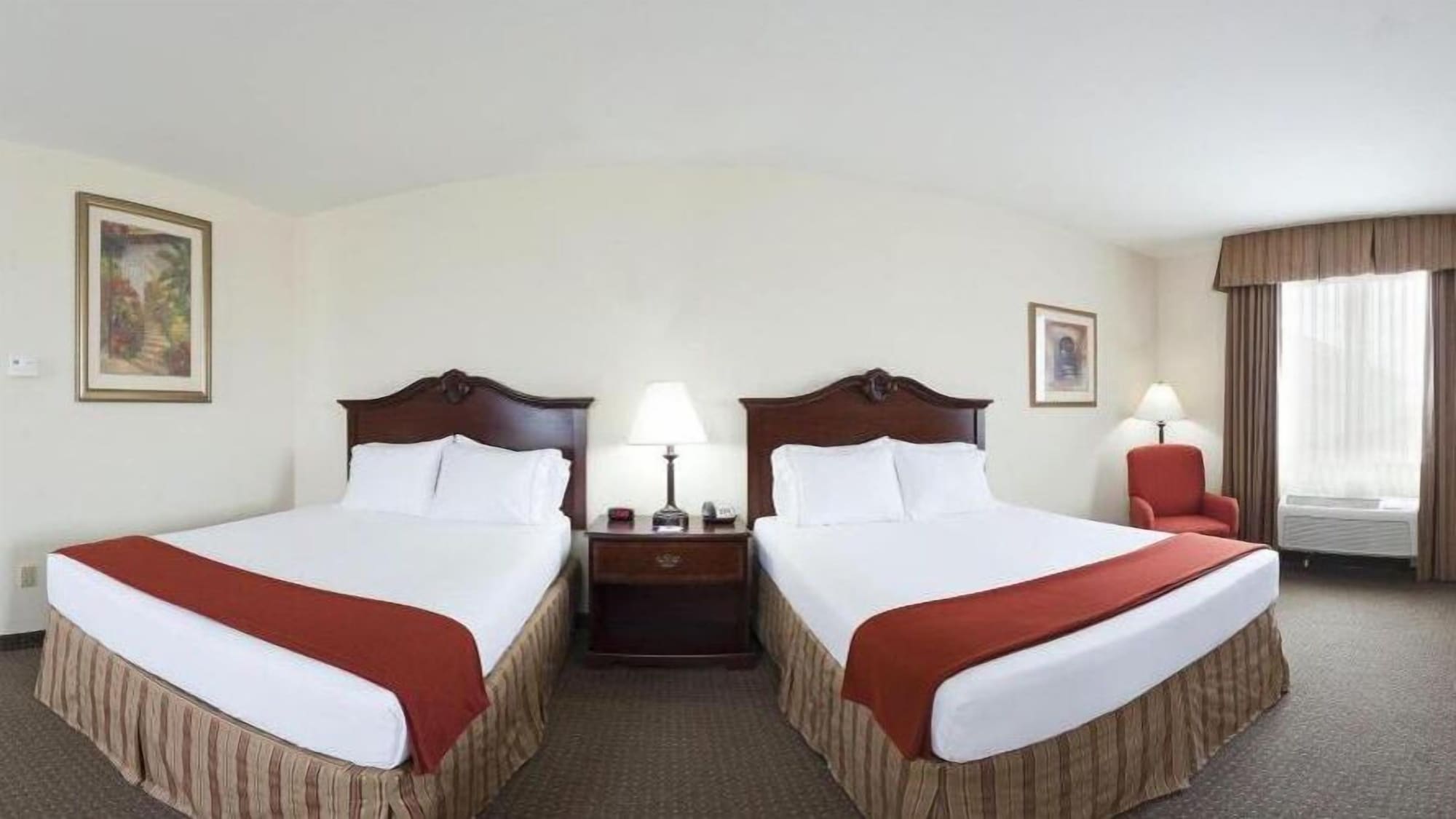 غرفة قياسية بسريرين كوين، Holiday Inn Express and Suites Woodward Hwy 270 2/3