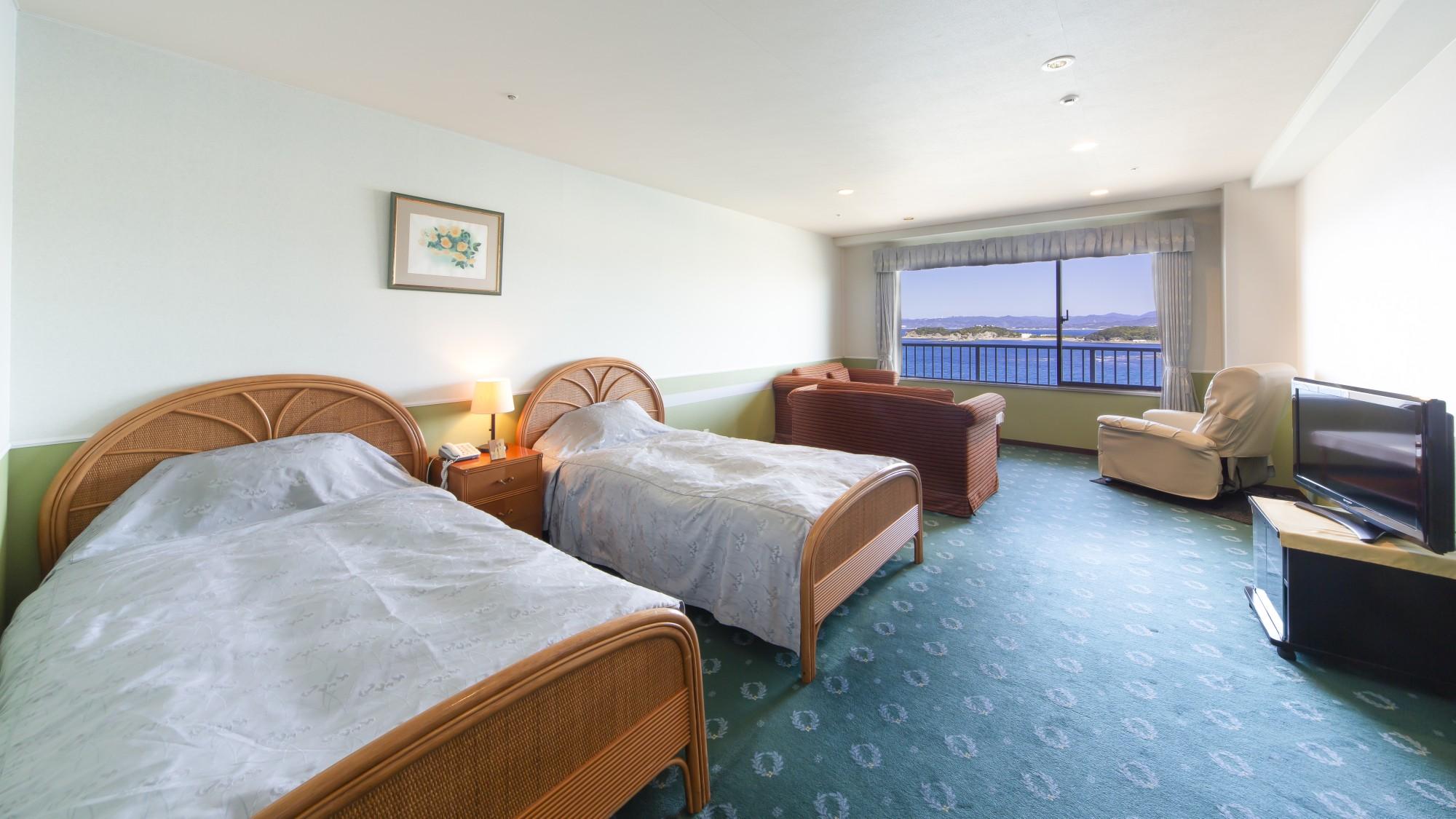 Standard, Twin Beds, Ocean Front