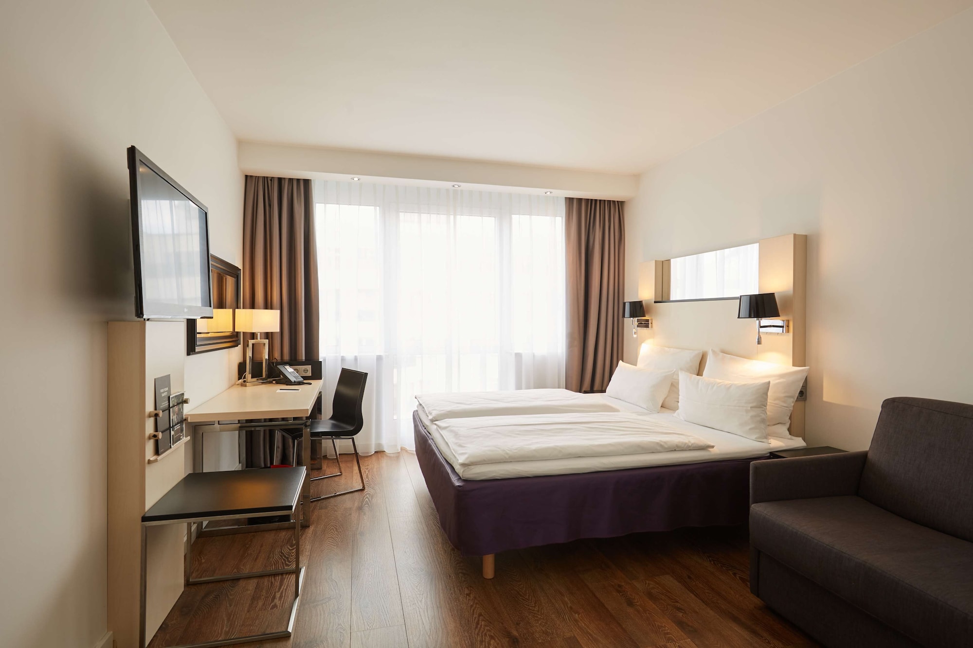 غرفة قياسية بسريرين منفصلين، Scandic Berlin Kurfurstendamm 8/10