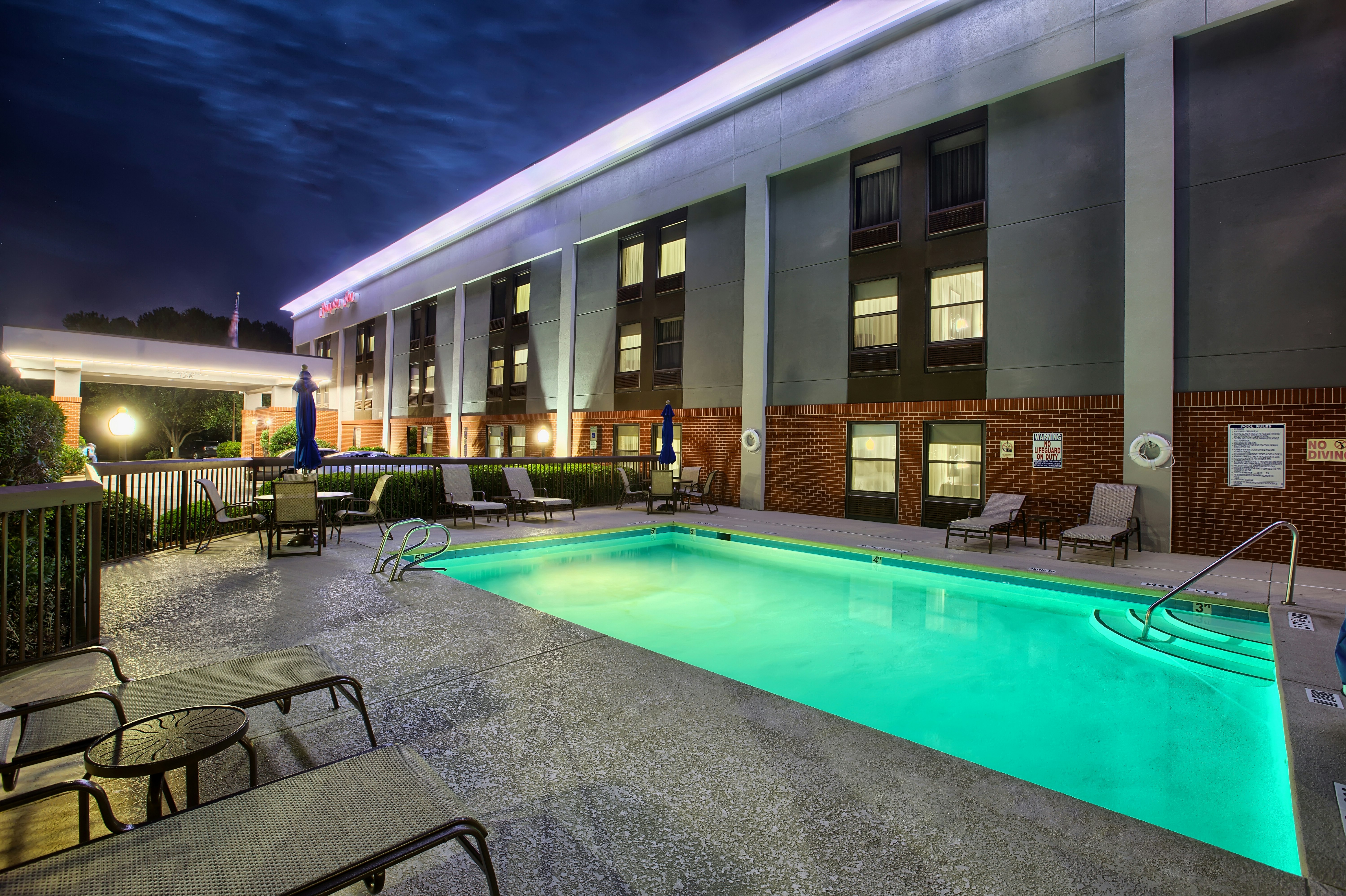 Hampton Inn Raleigh- Garner 54/54