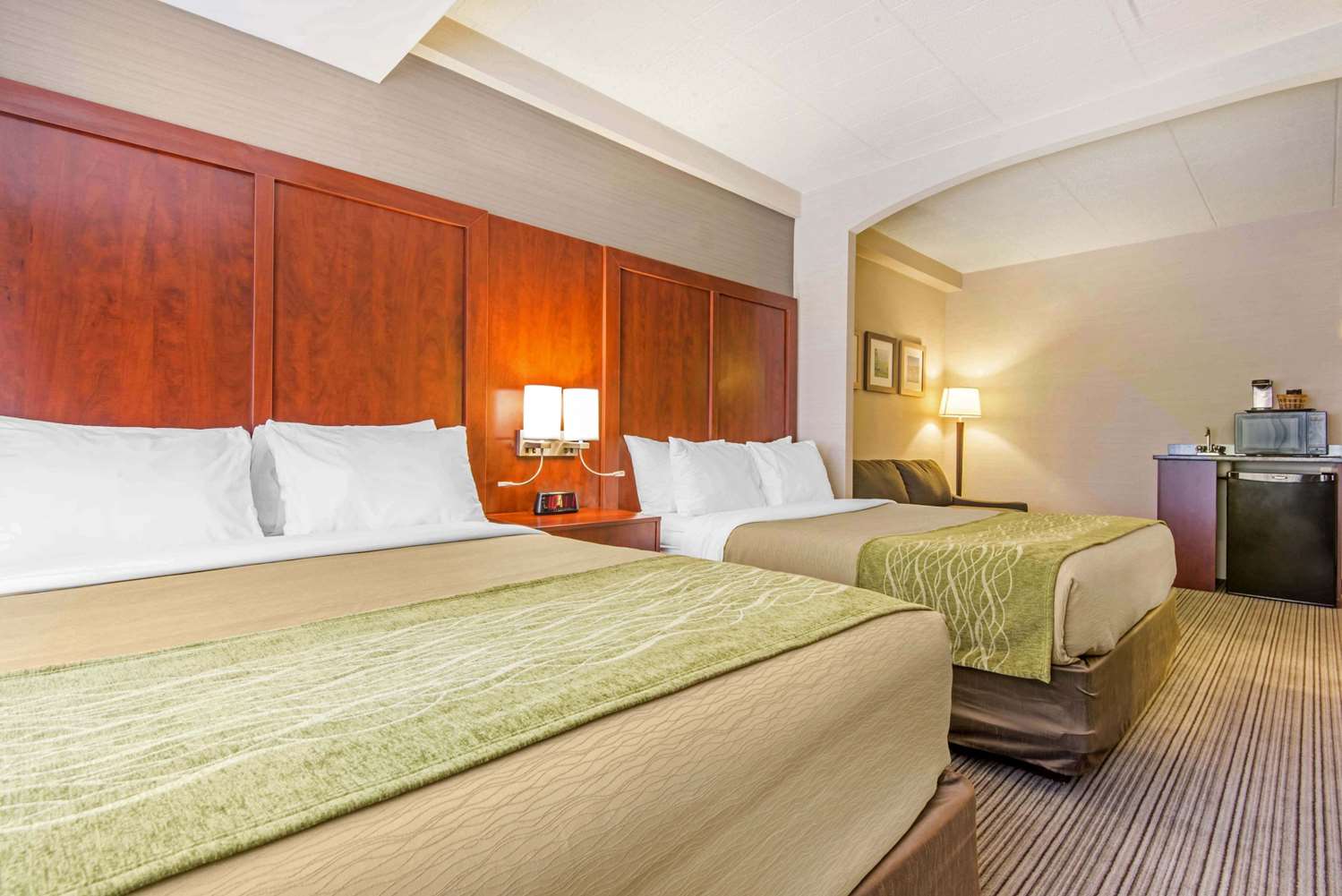 Efficiency, Suite, 2 Queen Beds
