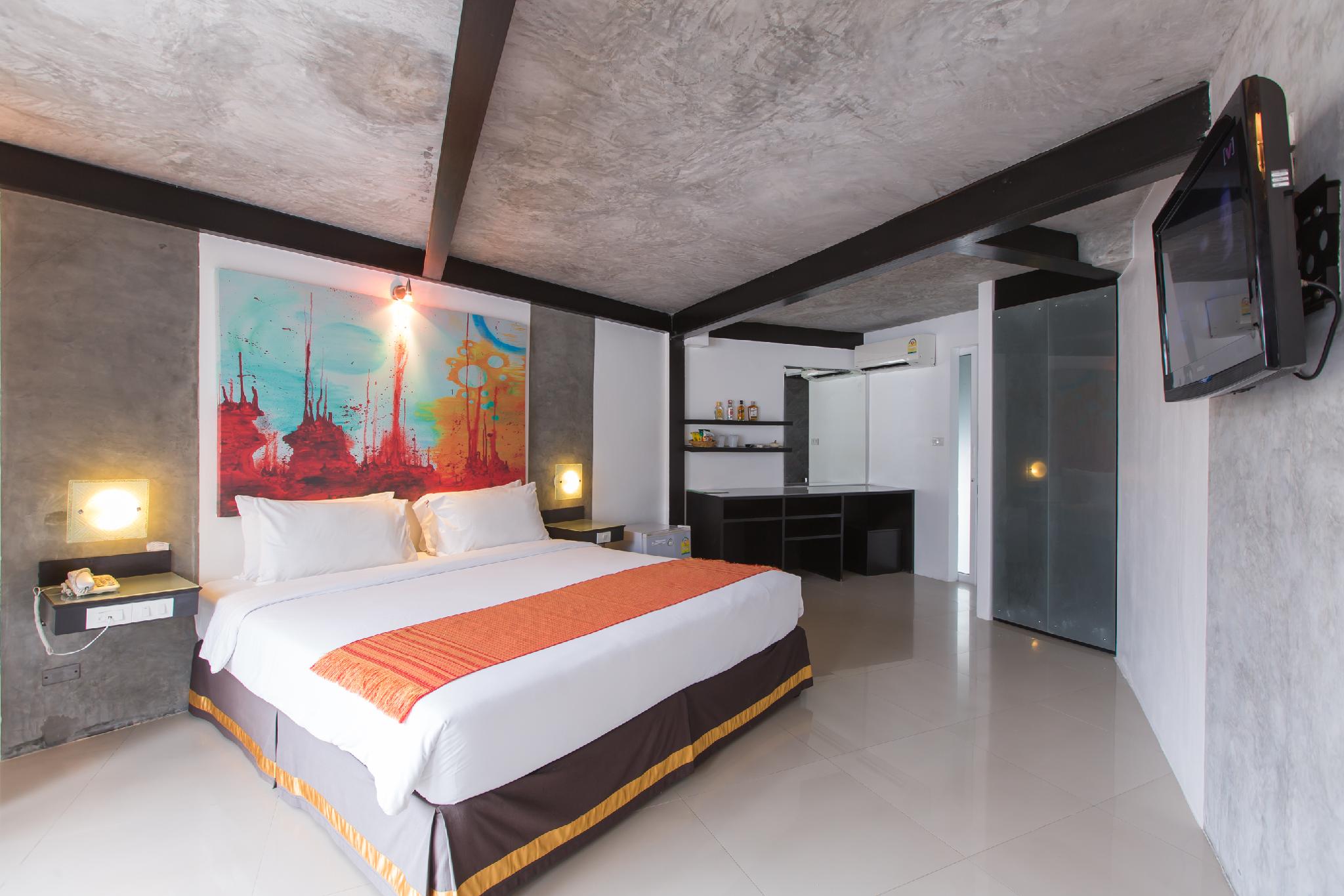 غرفة اقتصادية بسريرين منفصلين، The Front Hotel And Apartment 2/2