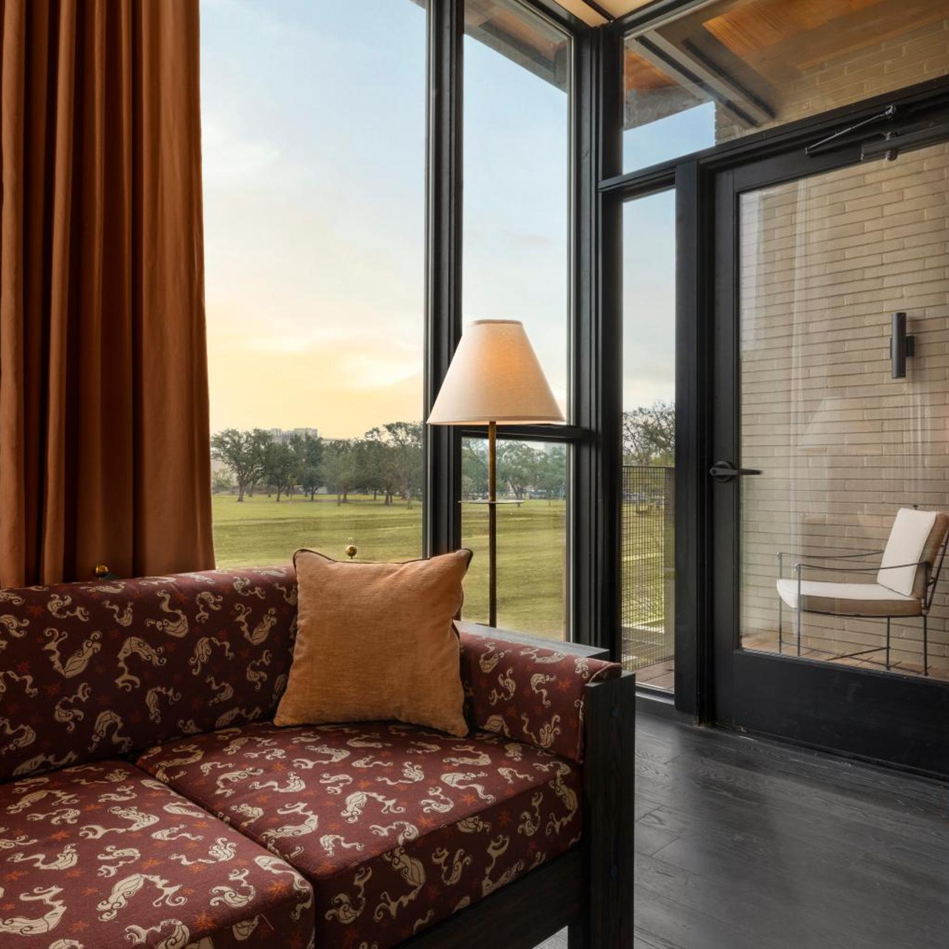 غرفة بسرير كينج بشرفة، Hotel Saint Augustine 3/3