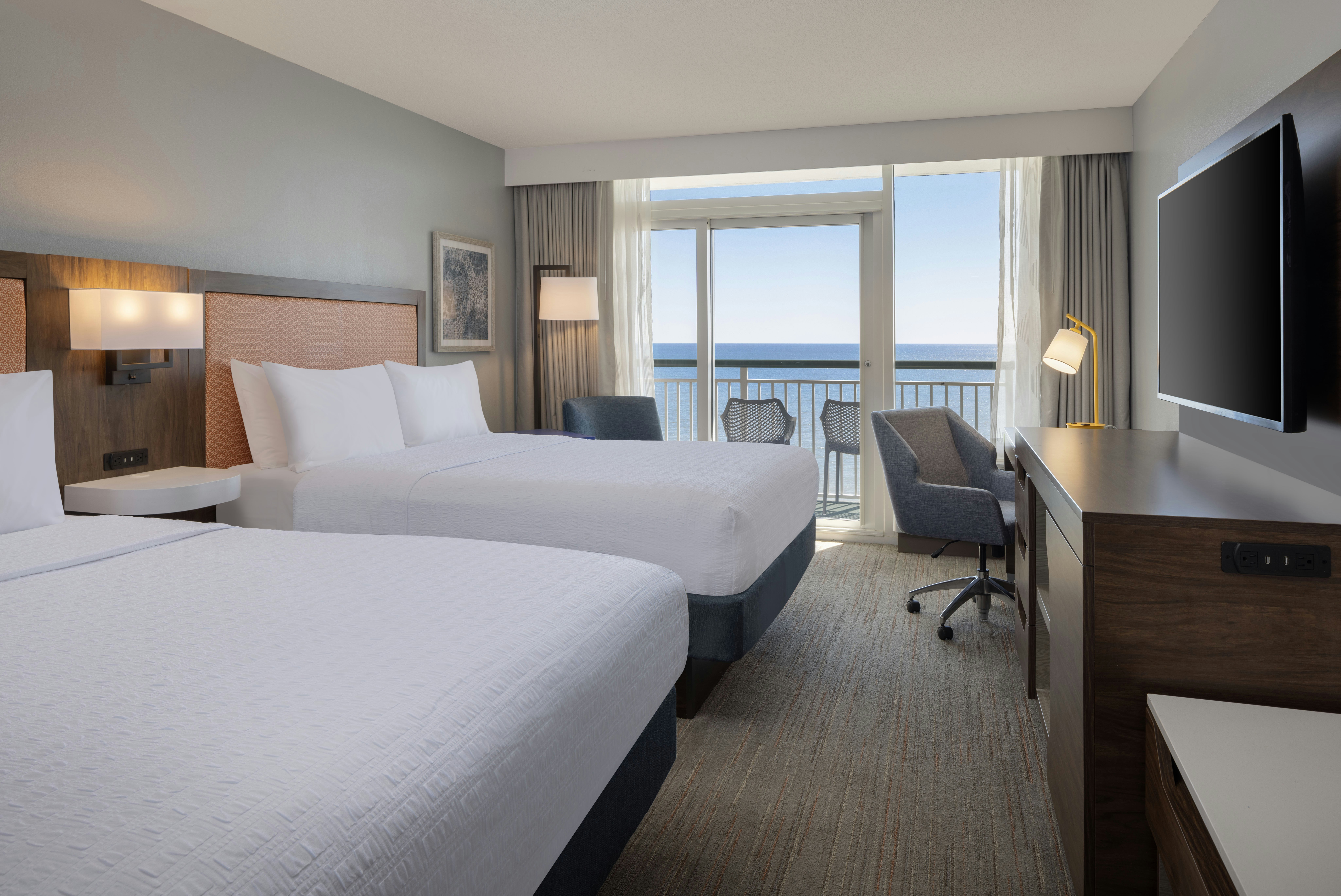 ROOM, 2 QUEEN BEDS, OCEAN FRONT