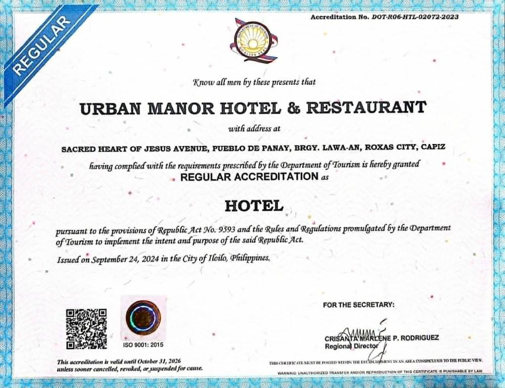 Urban Manor Hotel 39/48