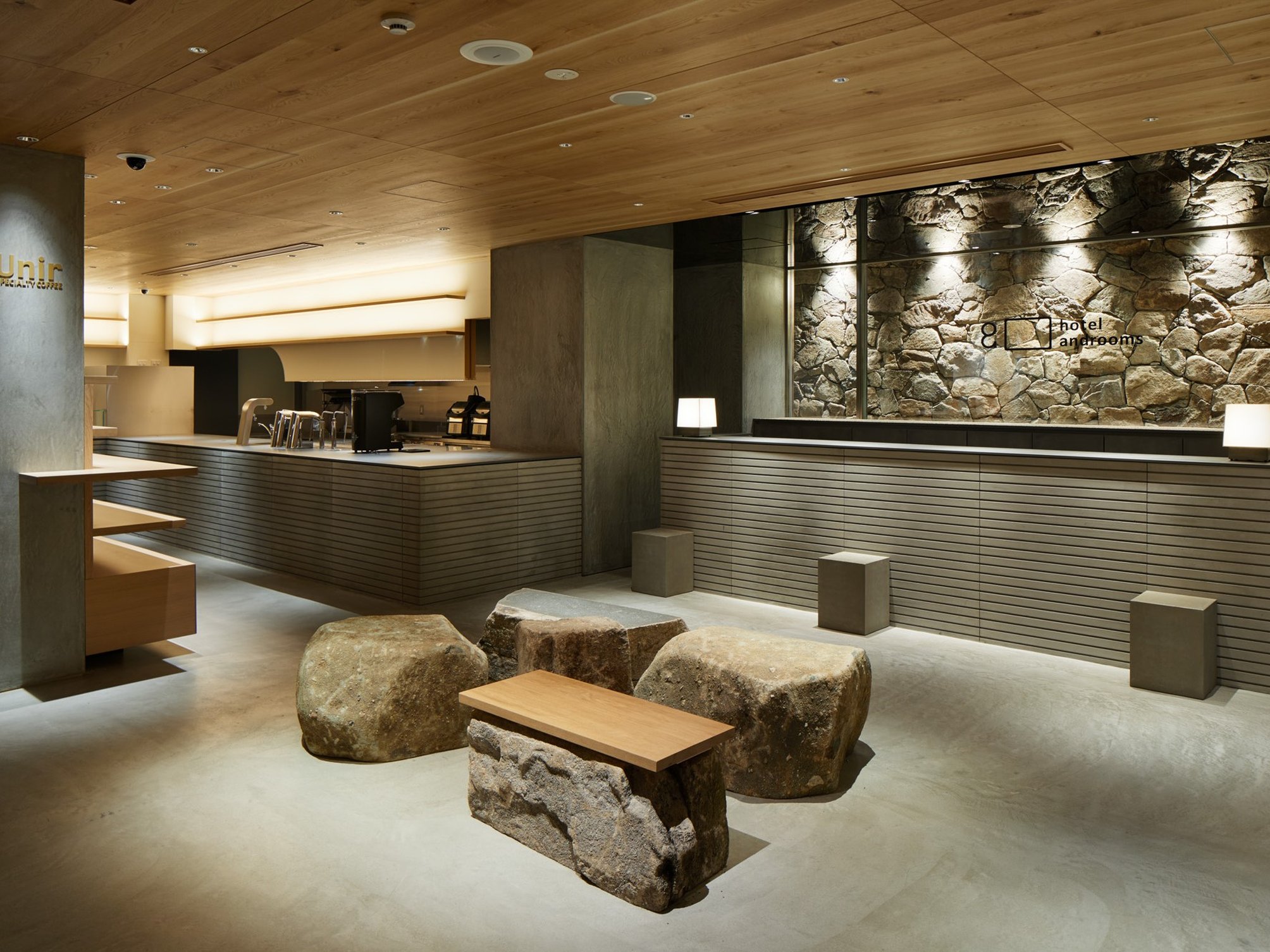Lobby at Hotel androoms Kyoto Shichijo, KYOTO