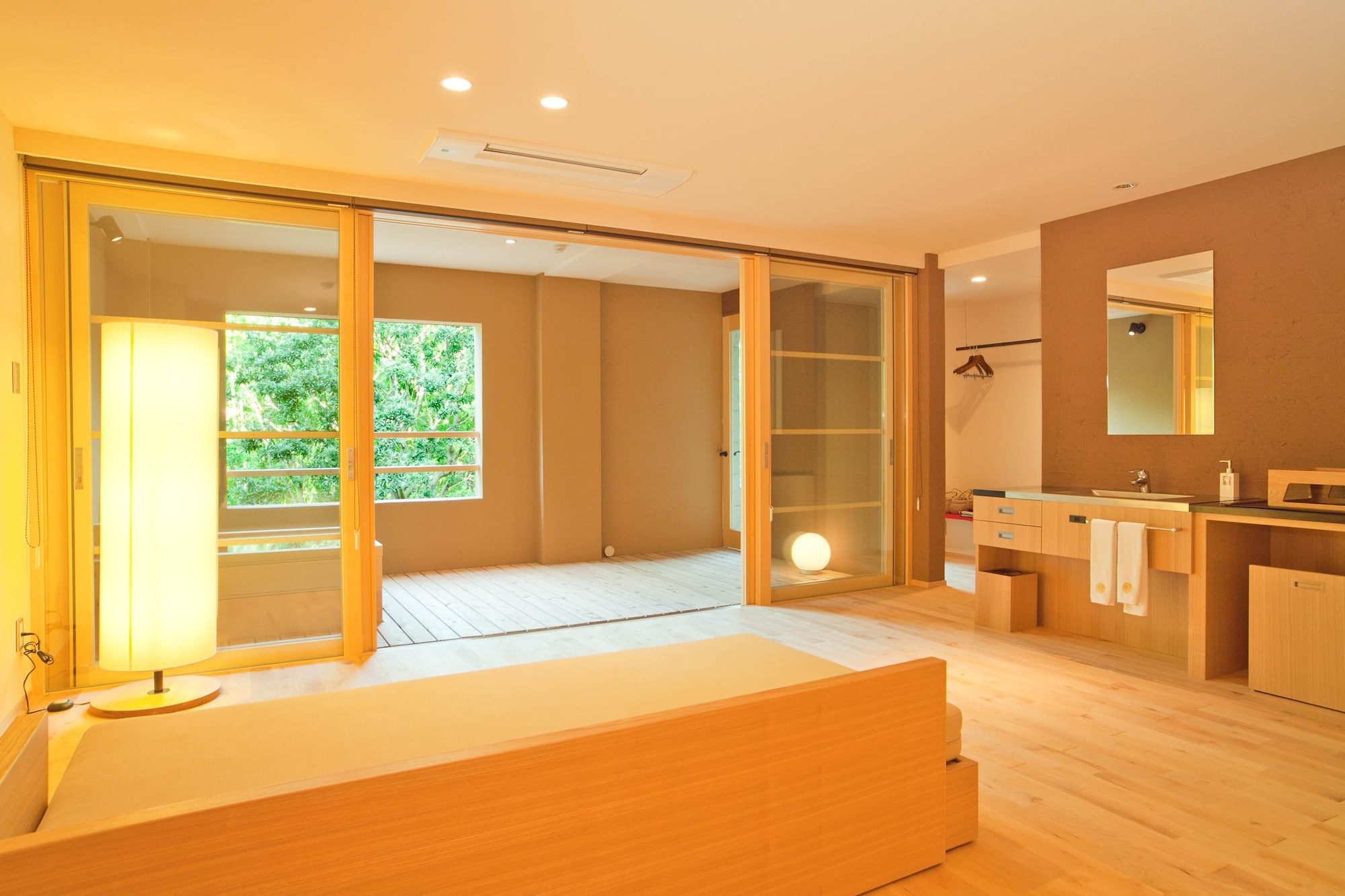 Haruka, Standard, Twin Beds, Outdoor Bath