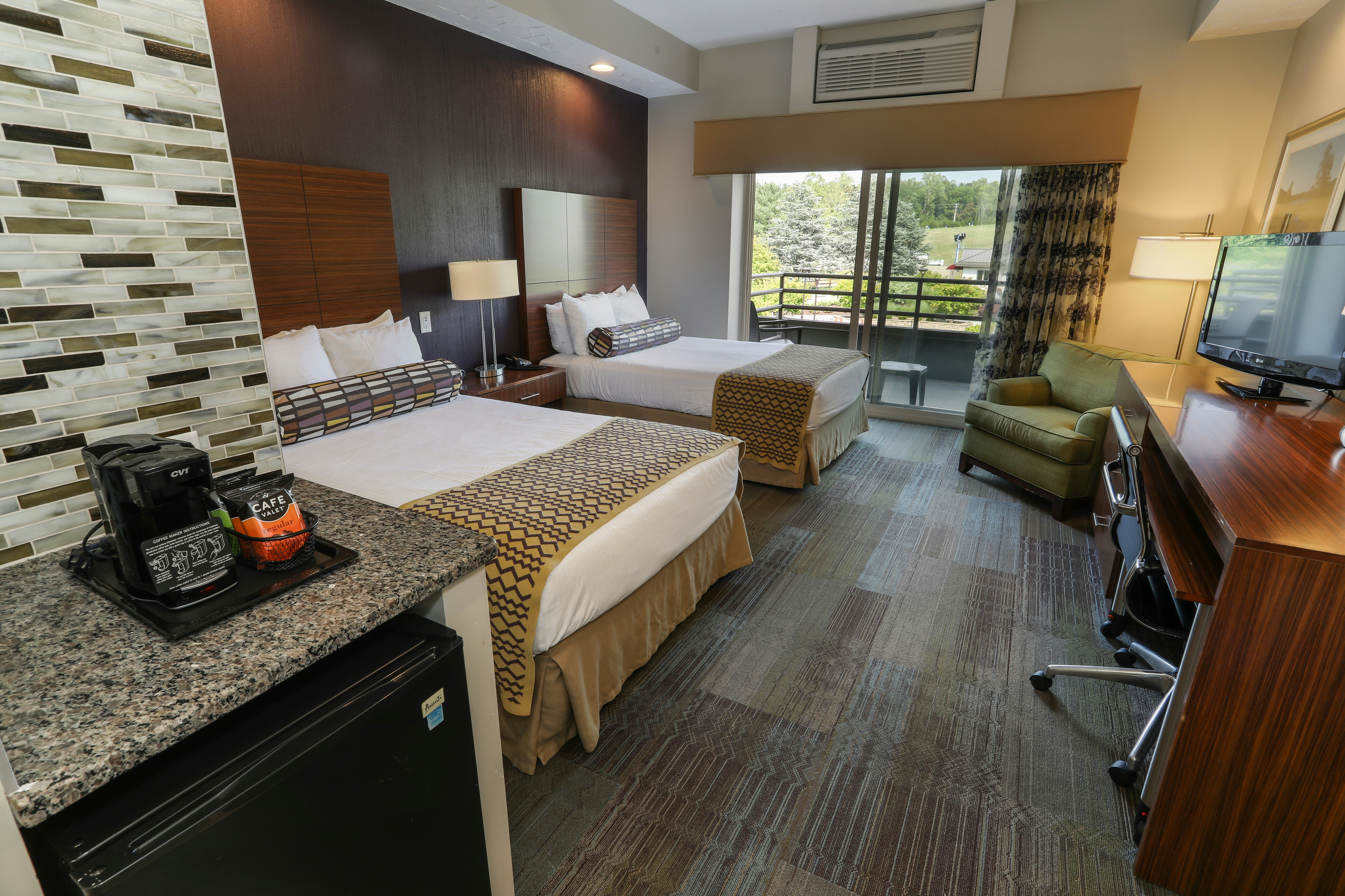 Alpine, Double Bed, Mountain View
