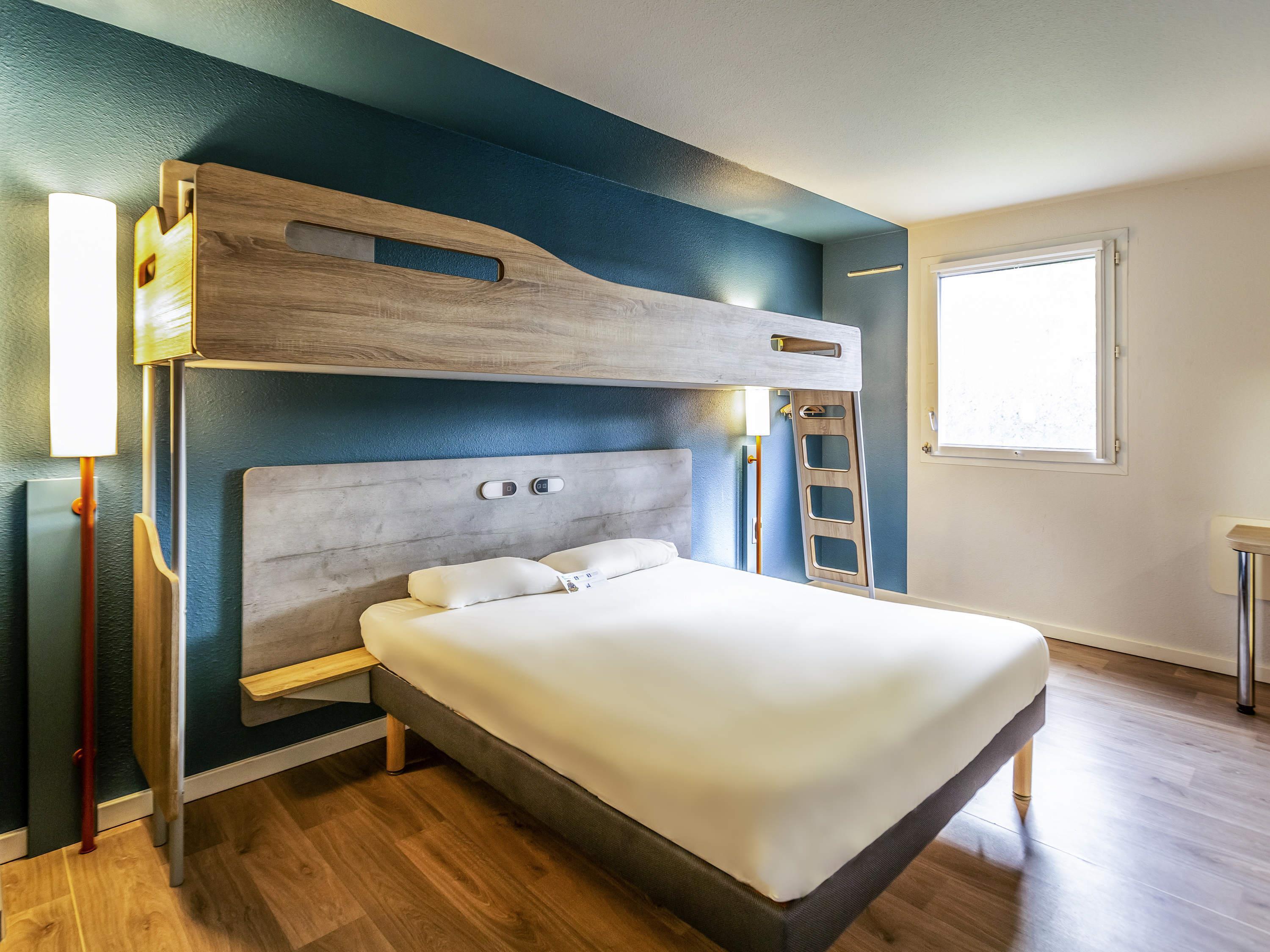 غرفة بسرير مزدوج لذوي الإعاقة، Ibis Budget Le Treport Mers Les Bains 3/4