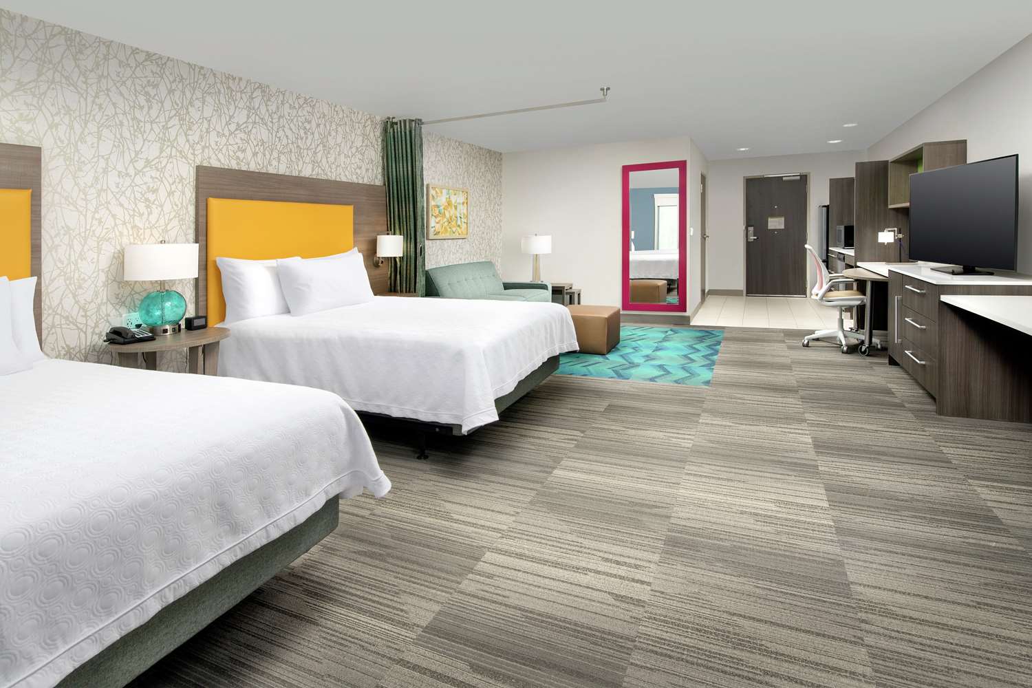 STUDIO, SUITE, 2 QUEEN BEDS, ACCESSIBLE