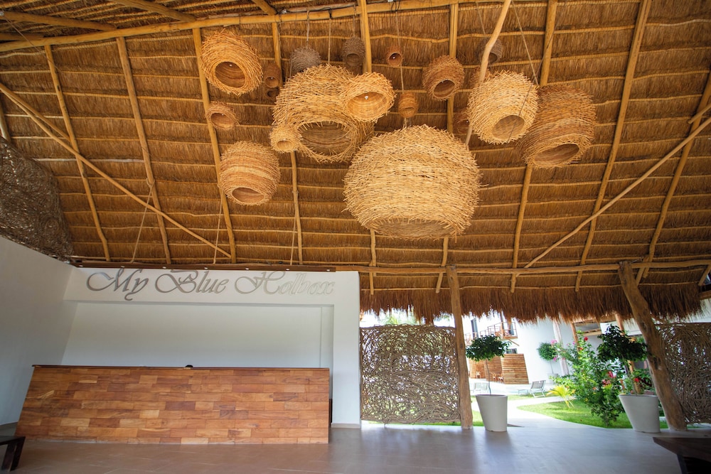 Lobby at My Blue Holbox Hotel, ISLA HOLBOX
