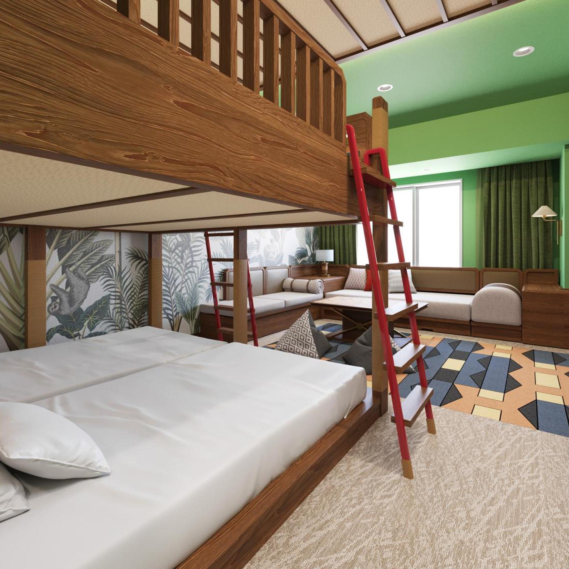 Concept, Jylz, Bunk Beds, High Floor