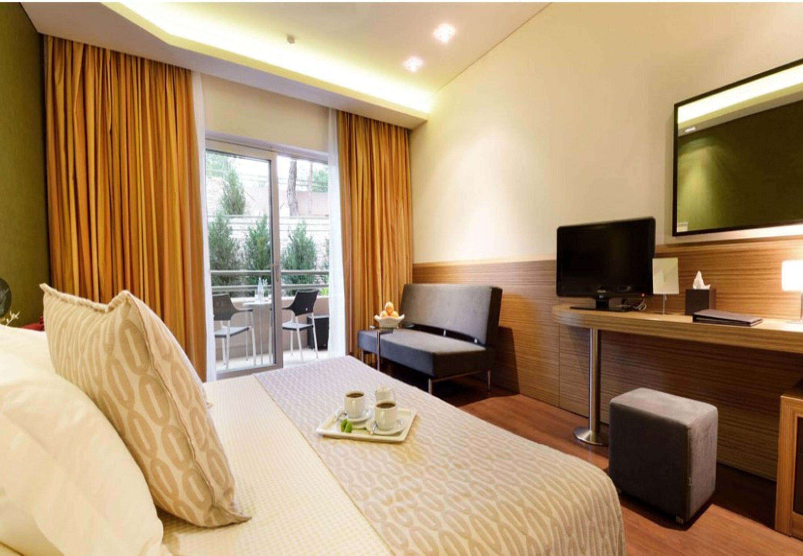 Superior, Double Bed, Garden View, Balcony or Terrace