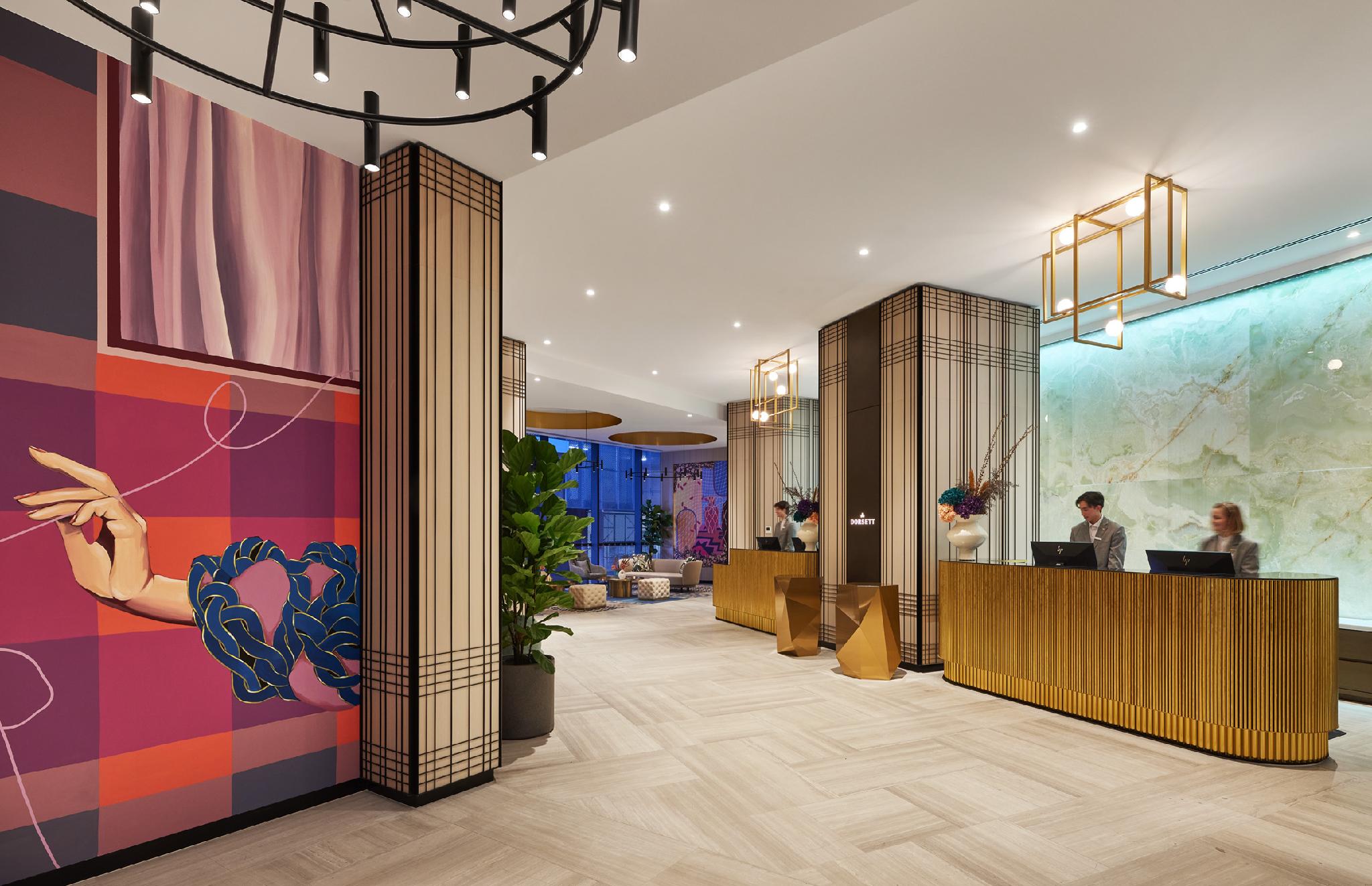 Lobby at Dorsett Melbourne, MELBOURNE
