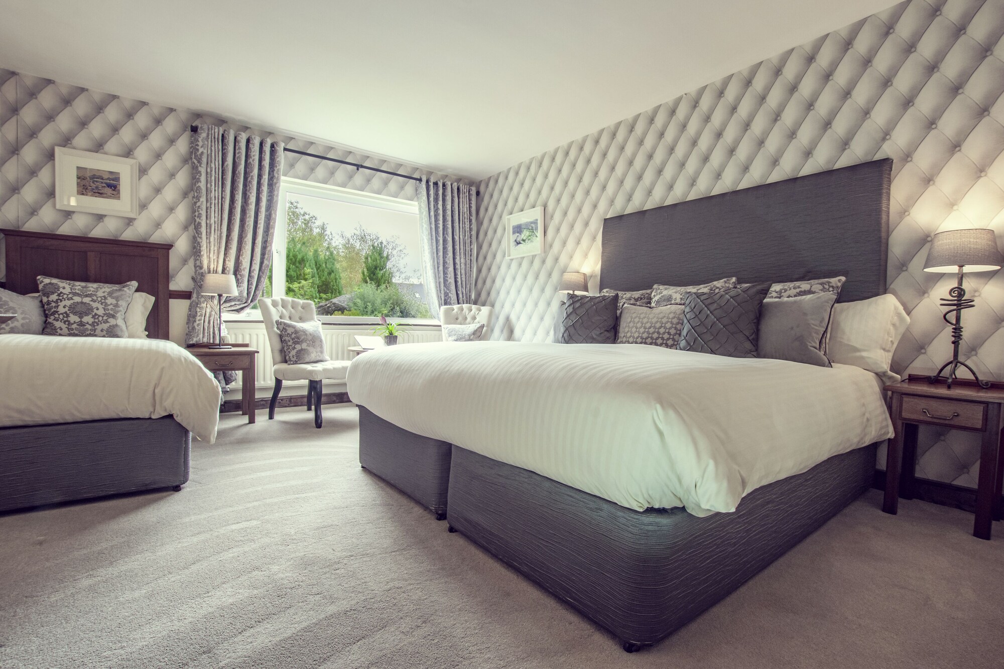 Plus, 1 King and 1 Single Beds