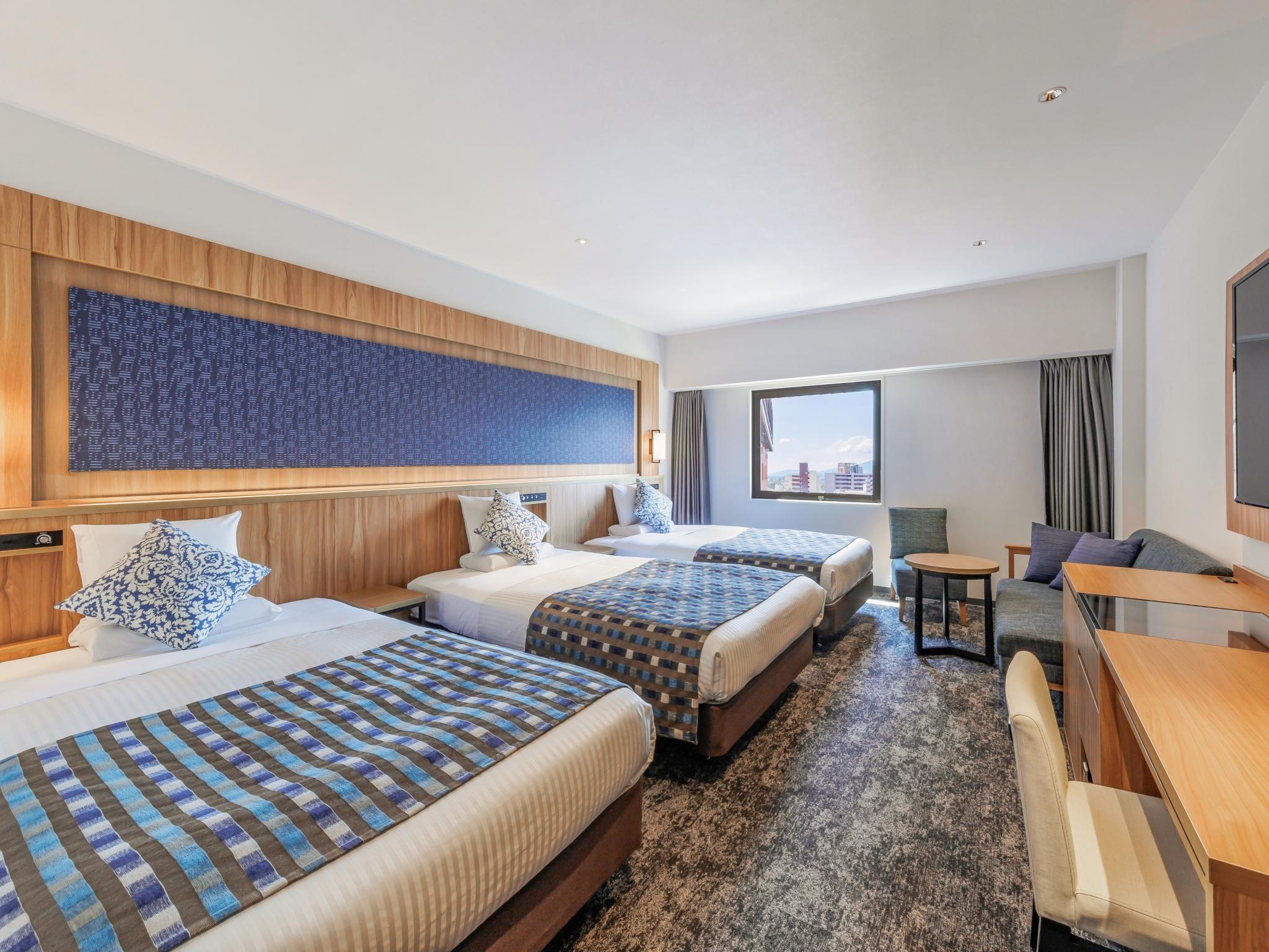 Semi Room, Deluxe, 2 Semi Double Beds, Smoking