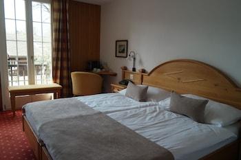 Budget, Twin Beds, Partial Mountain View