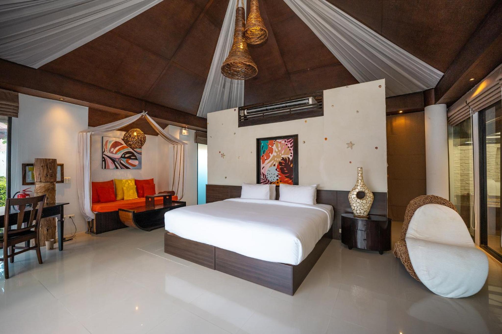 فيلا بـ3 غرف نوم بمسبح خاص، Dhevan Dara Resort Spa 3/4