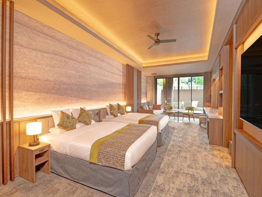 Deluxe, Twin Beds, 2 Sofa, Sauna, Outdoor Bath