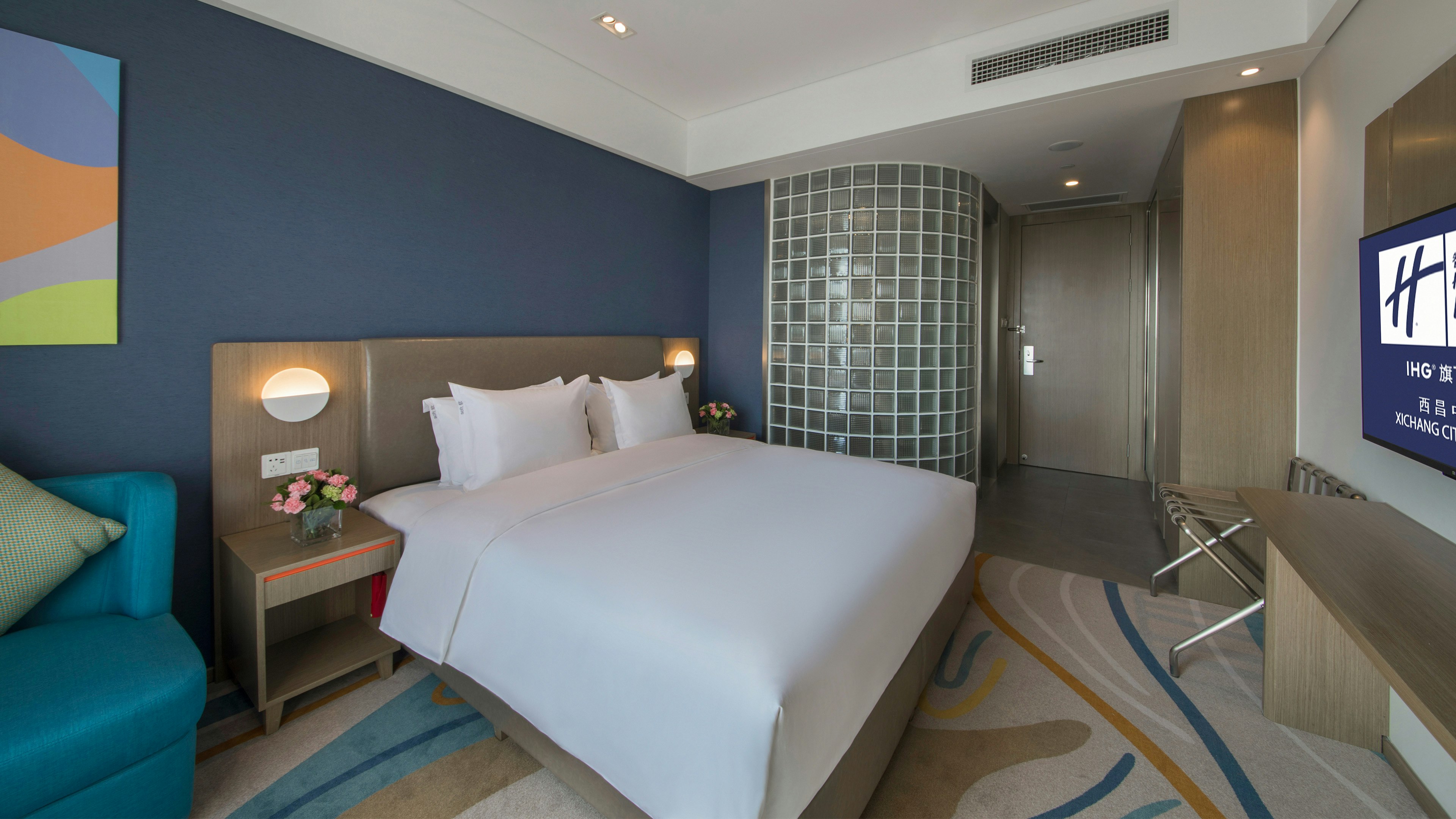غرفة قياسية بسرير كينج، Holiday Inn Express Xichang City Center 6/7